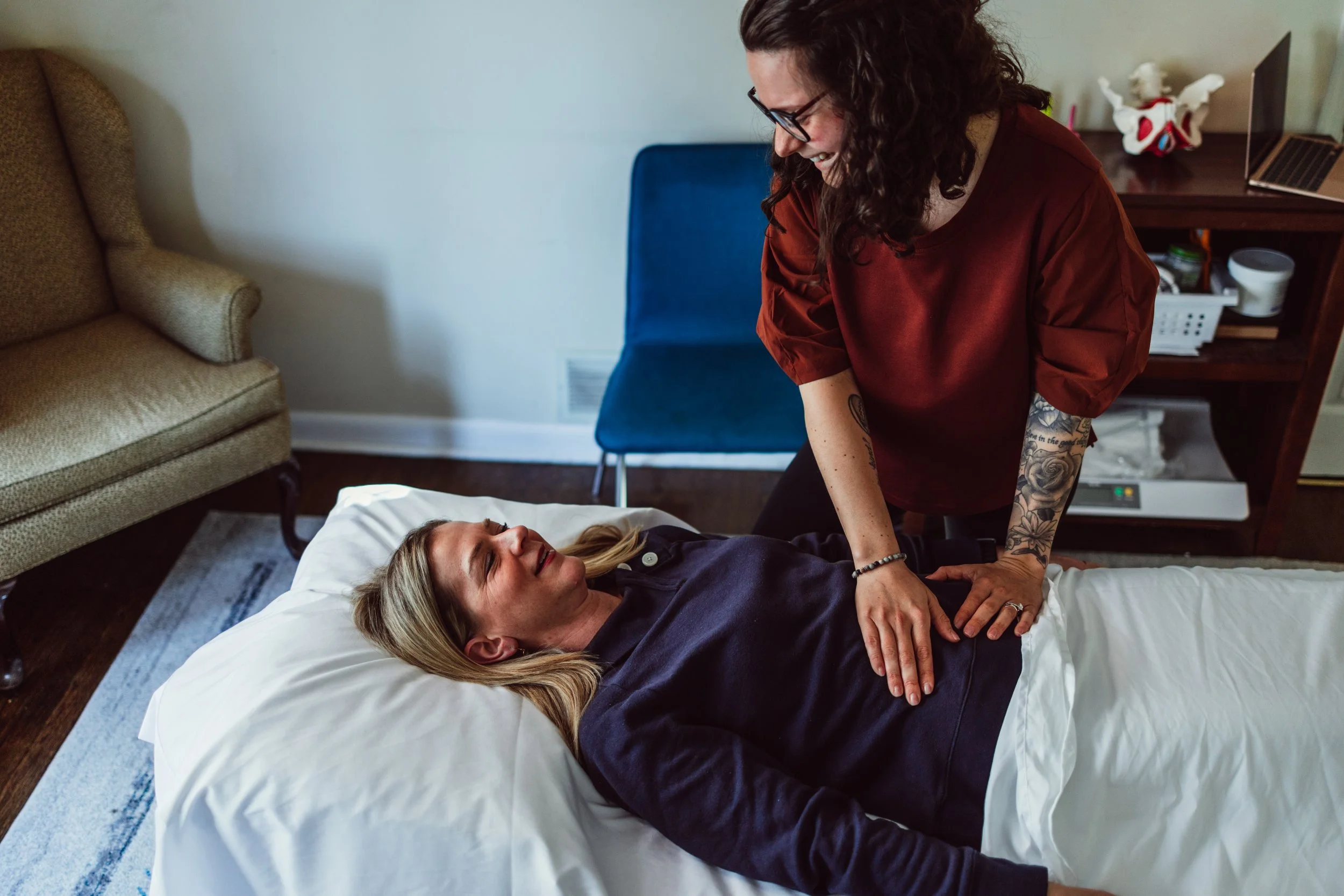 Treatment for overactive and tight pelvic floor muscles