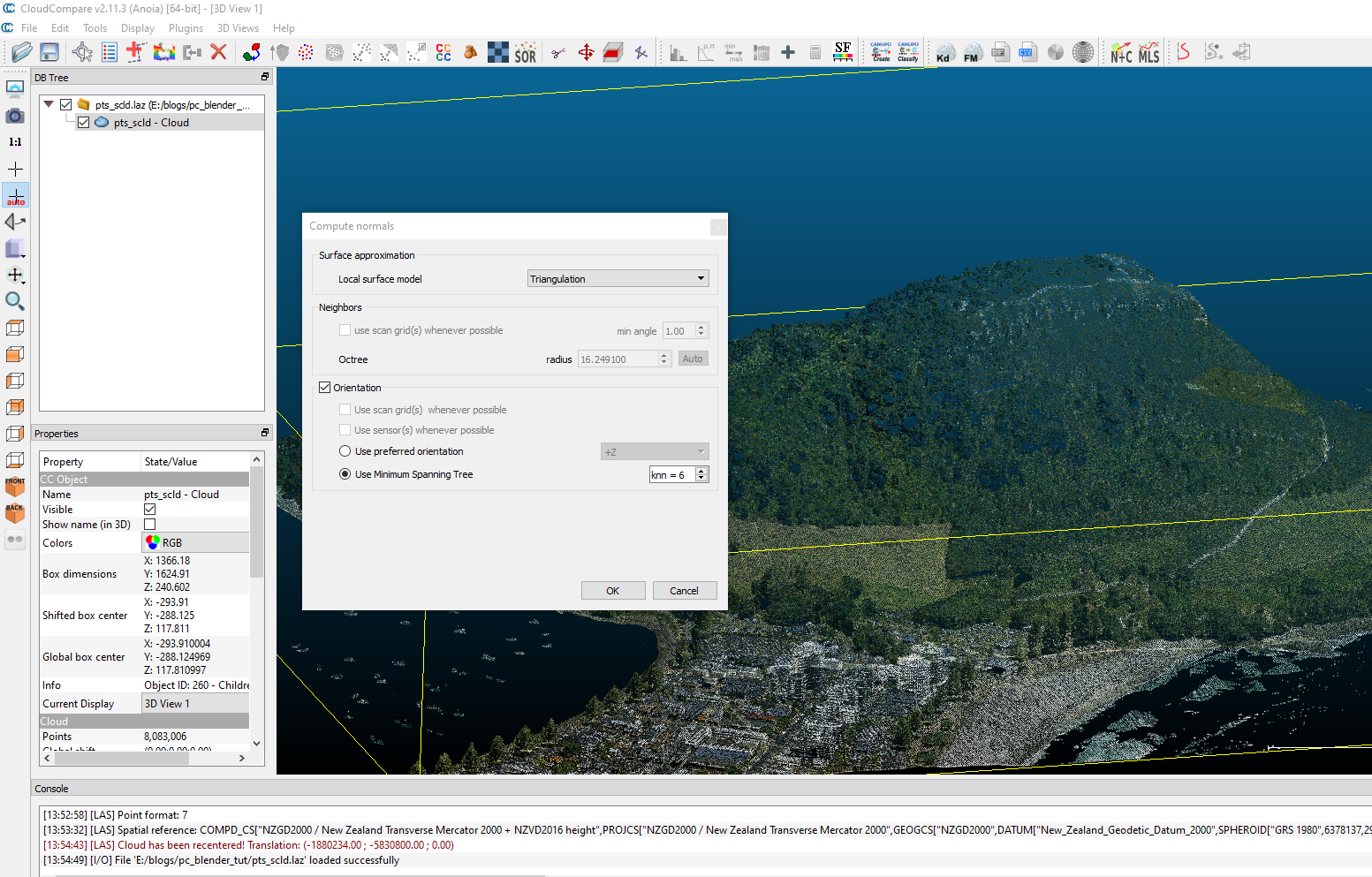 Point Clouds and Blender — Maps by MapHustle
