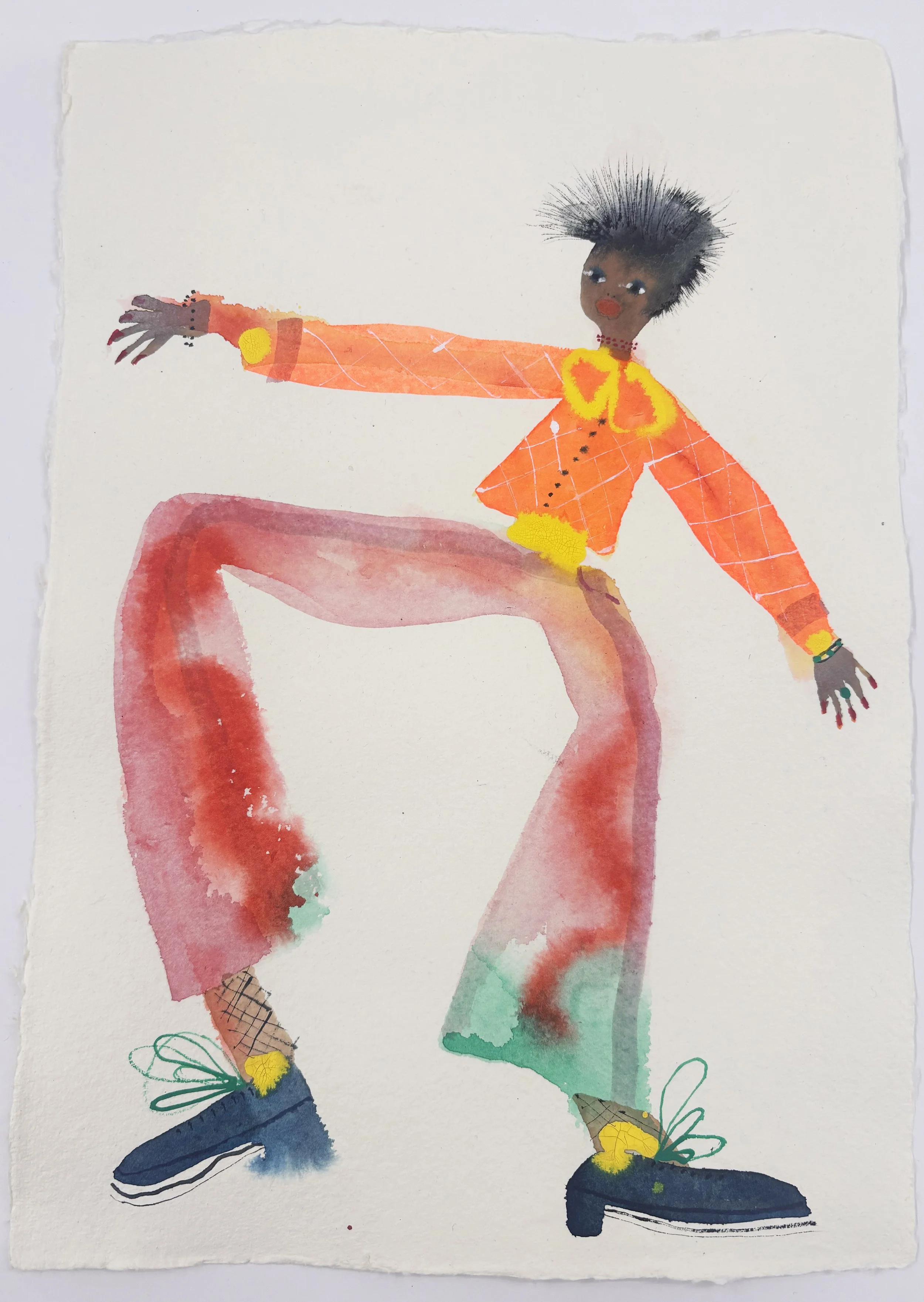 RED TROUSERS DANCER