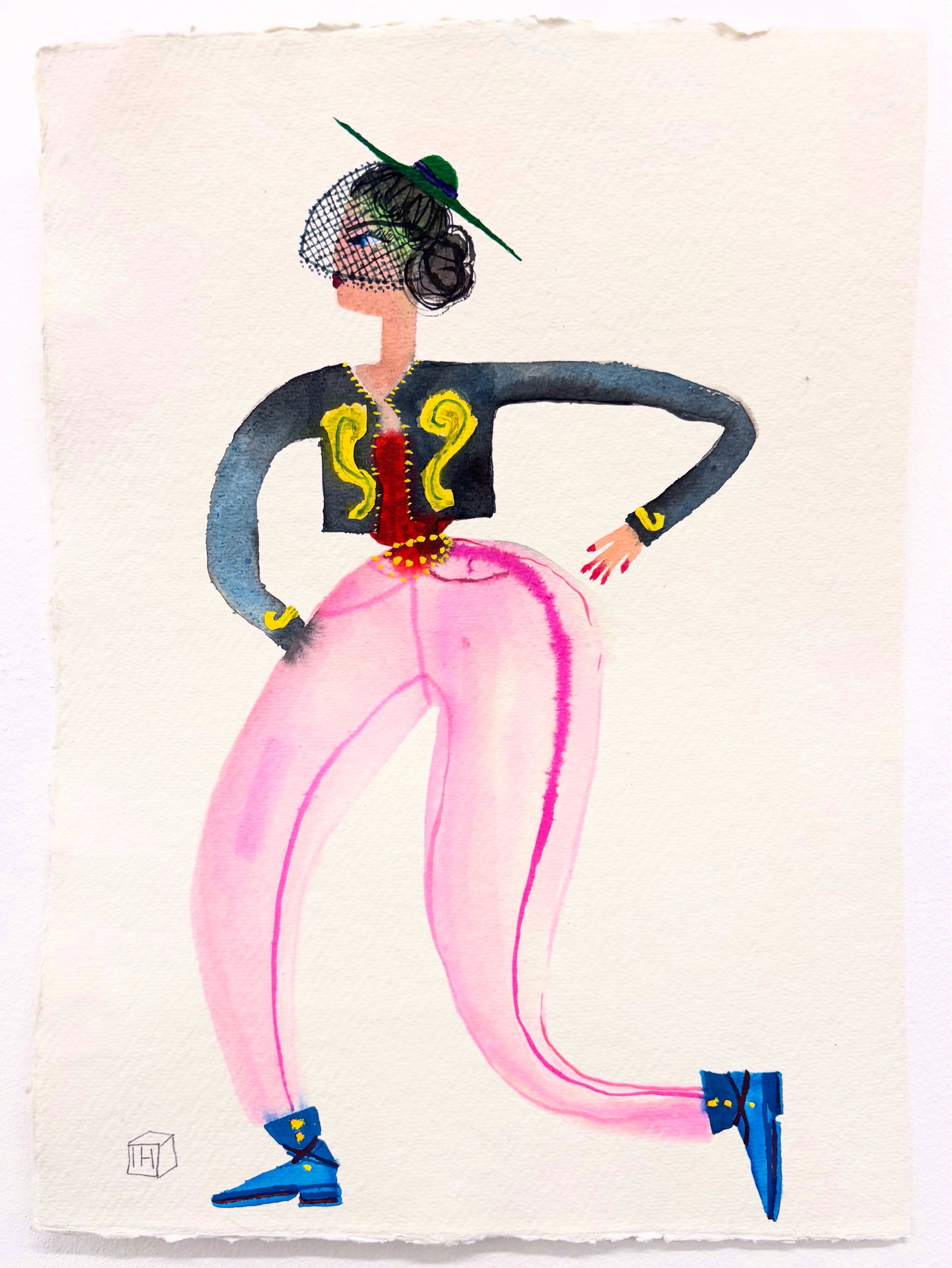 ALCAZAR Dancer on paper