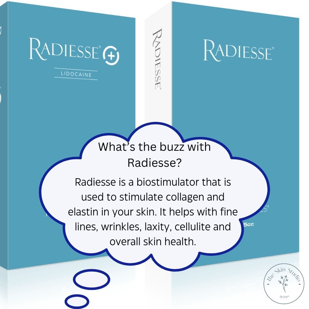 Have you heard about Radiesse?

2024 is all about stimulating your own collagen and elastin. There are multiple ways to encourage our bodies to produce these vital ingredients for healthy, strong, beautiful skin. 

Radiesse is one modality we use her