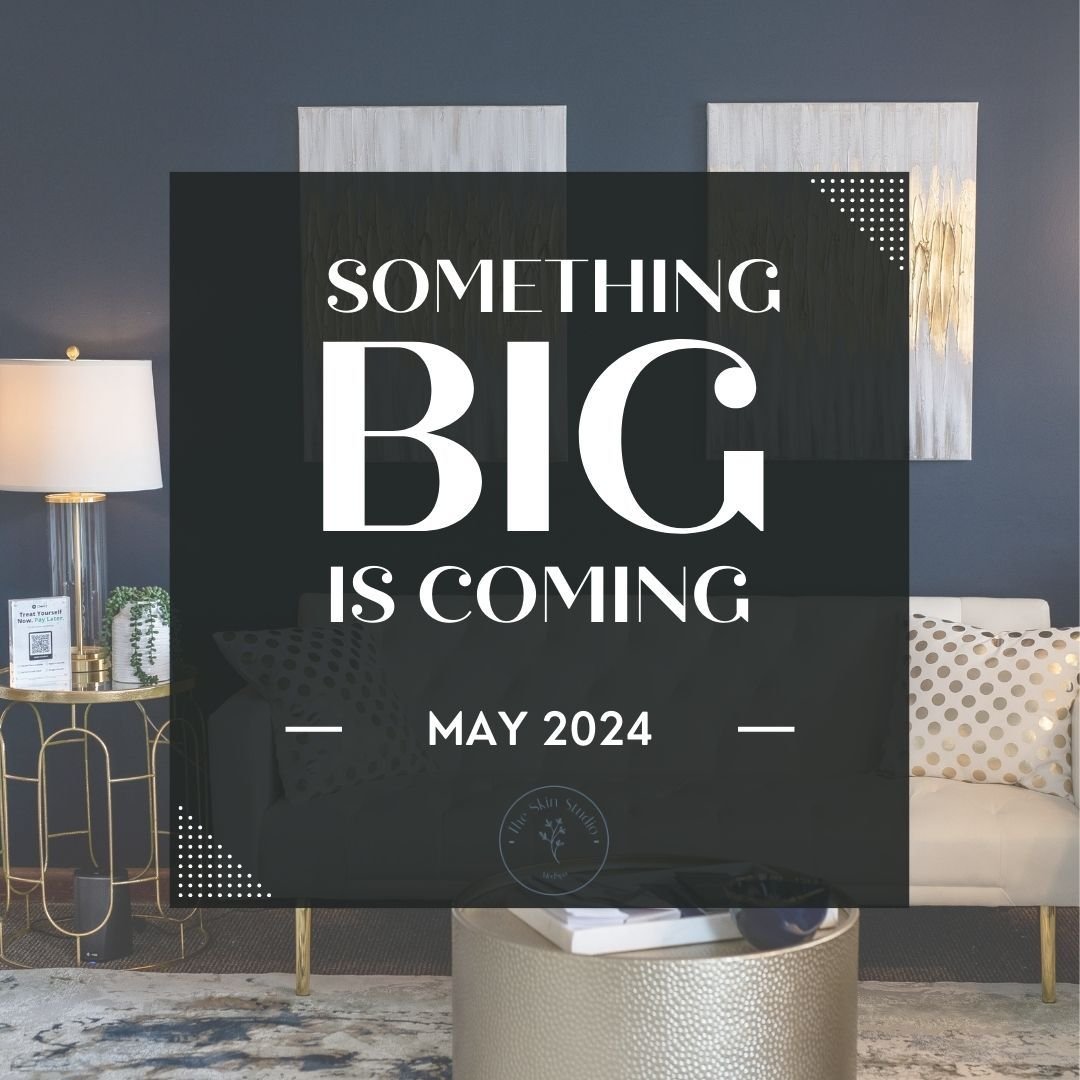 The Skin Studio and Medspa has some BIG news to share!!!!!

Coming in May 2024.........

What is it? Comment below!

#bignews #knoxvilleinjector #medspa #newservice #nurseinjector #skinhealth #glowingskin
