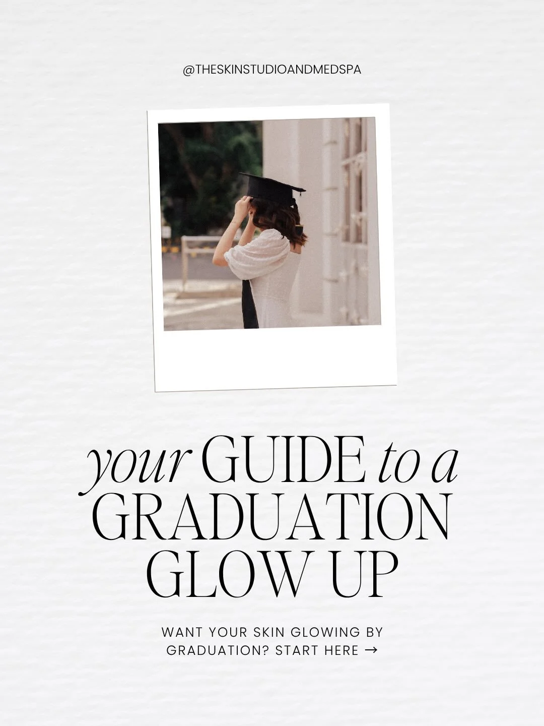 Grad glow loading&hellip;🎓✨💖 
You did the hard part &mdash; now let&rsquo;s get you glowing for what&rsquo;s next 🌟

#GlowUp #GraduationVibes #MedspaMagic