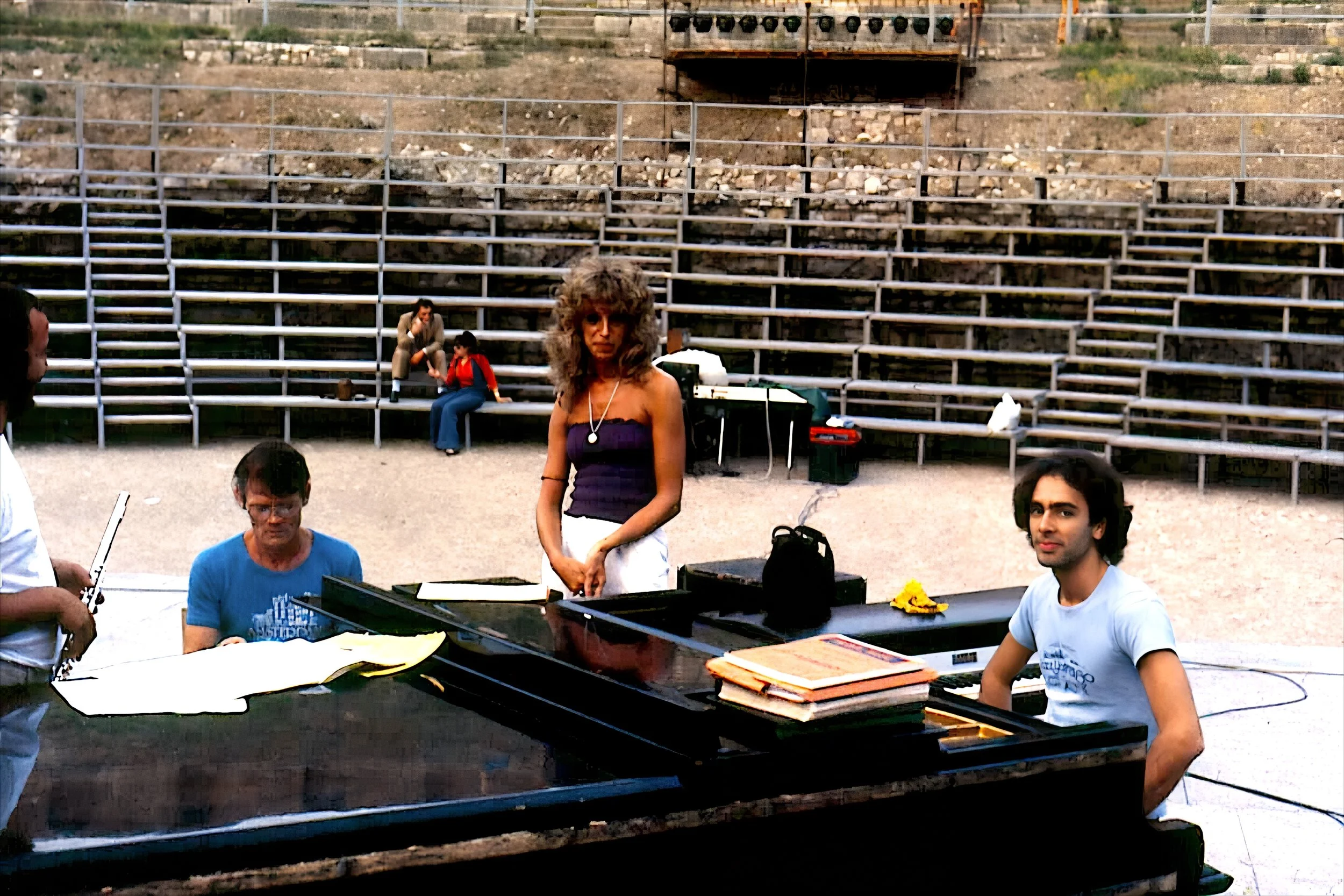 Chet Baker soundcheck in Taormina - Sicily, Italia
