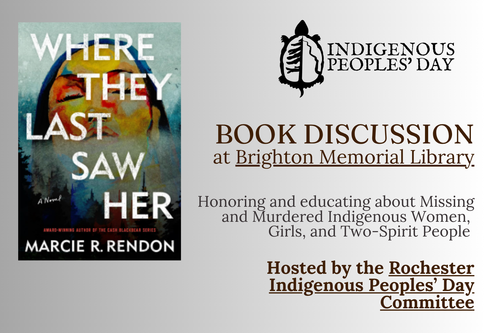 Book Discussion: Where They Last Saw Her