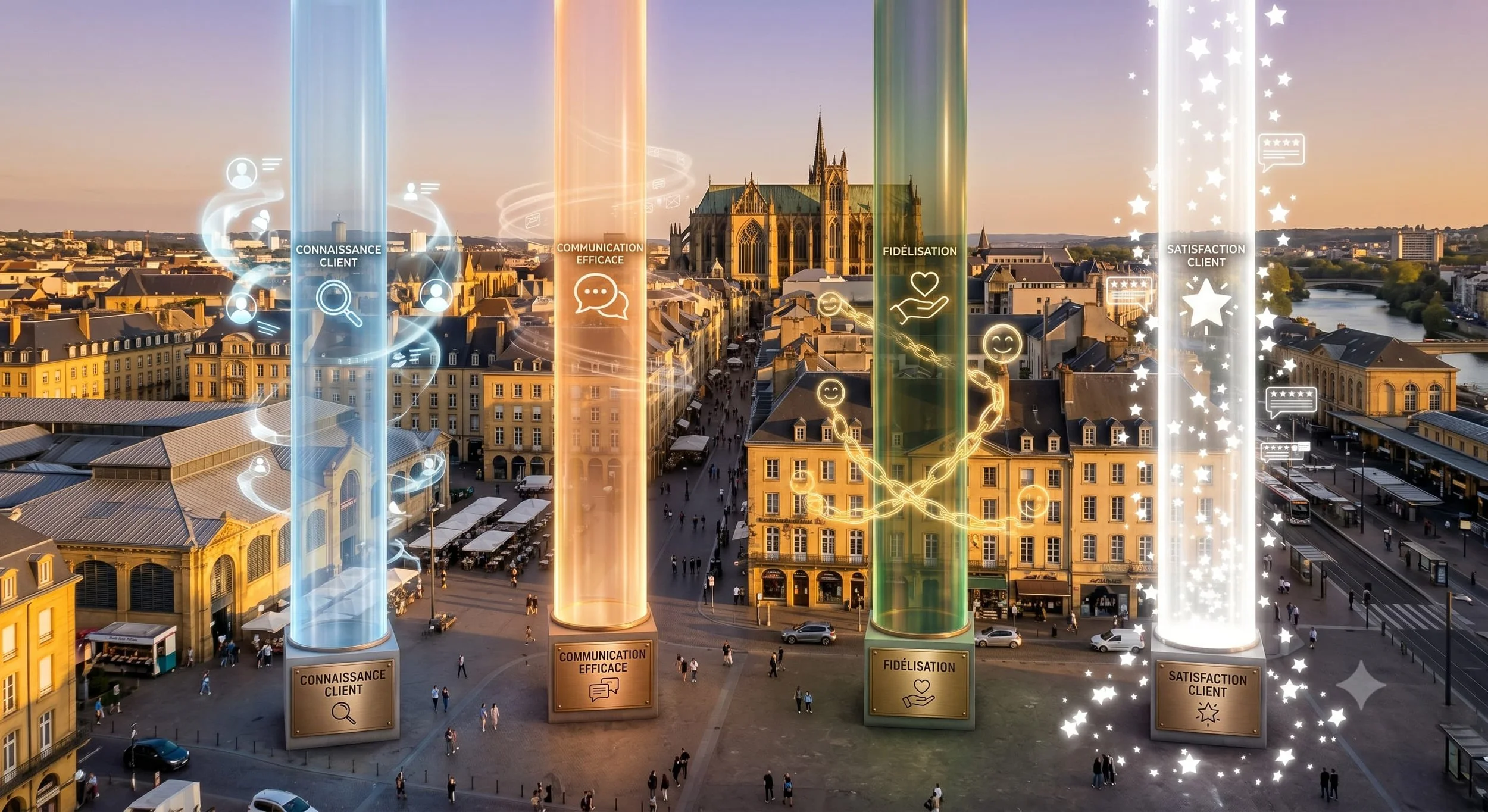 Les 4 piliers de la relation client à Metz
