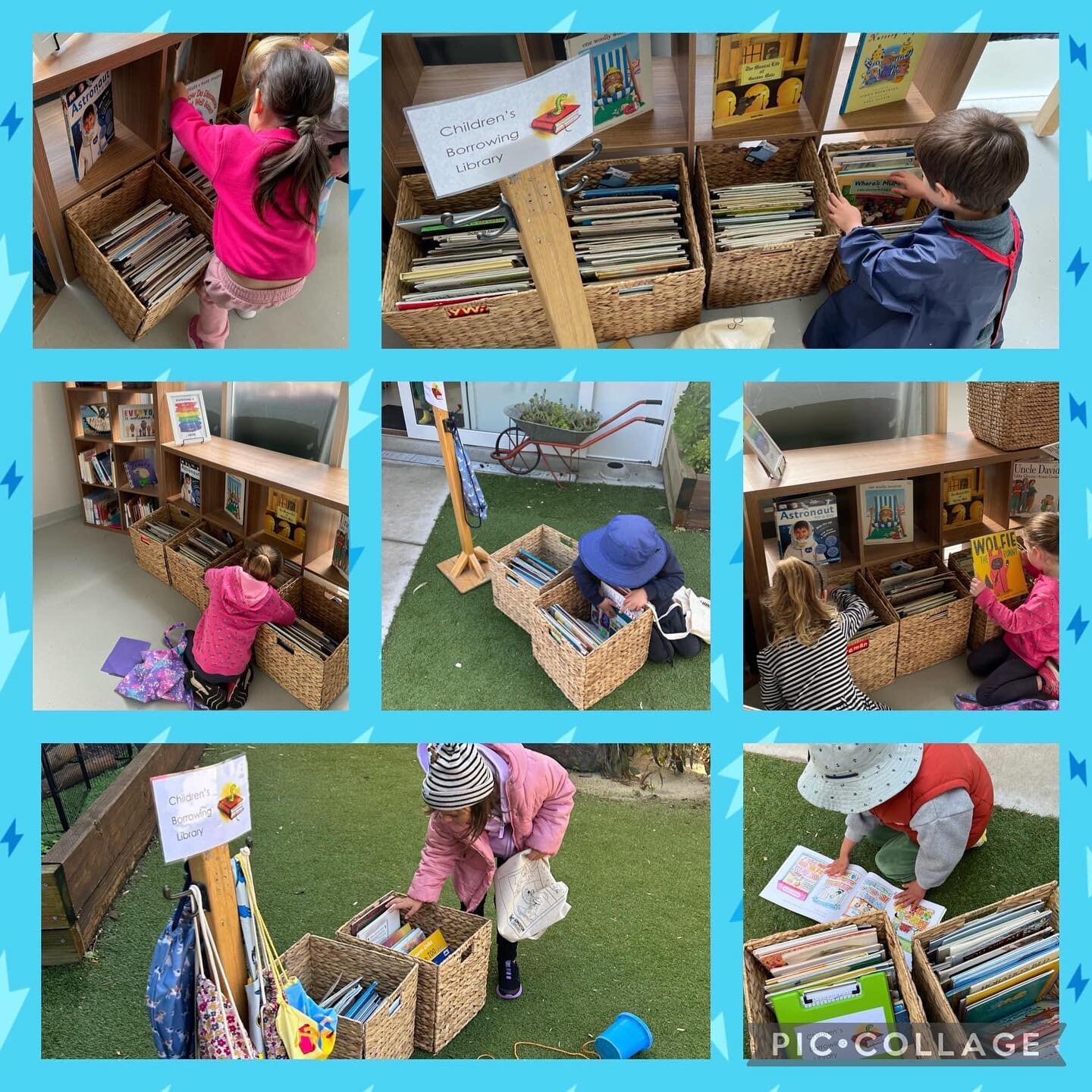Our Borrowing Library 📚 Each week the children love to explore, investigate and choose books to take home and read with their family. 
Having access to our take home book library, fosters and promotes literacy and language development whilst at home