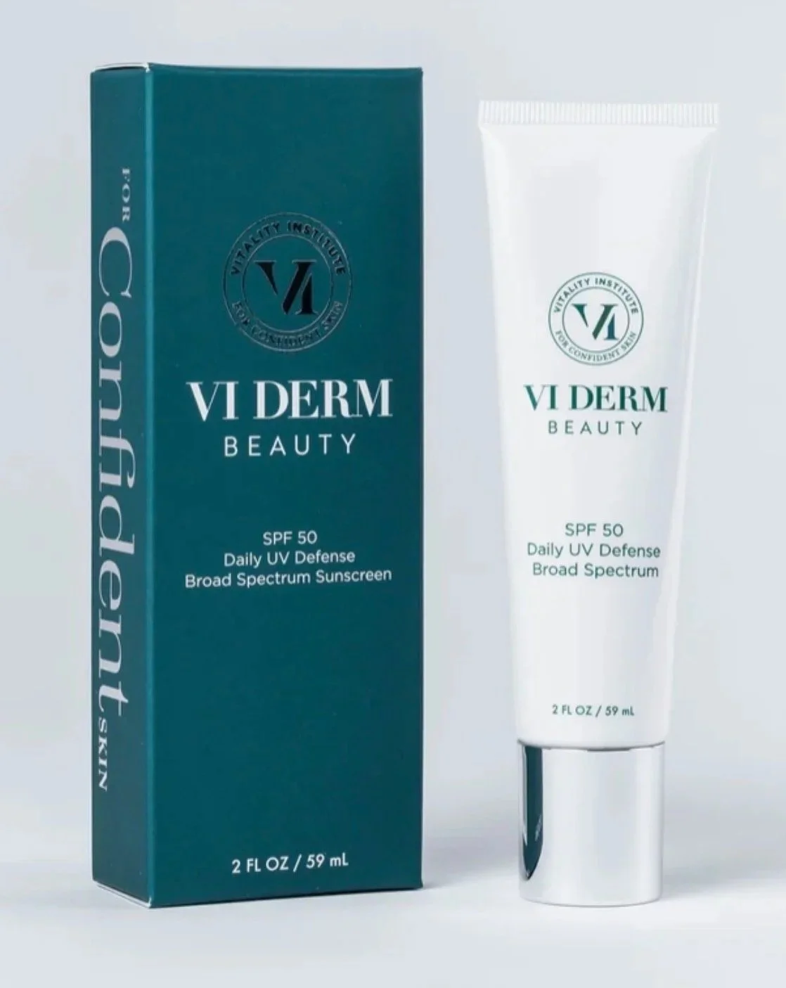VI Derm SPF 50 Daily UV Defense Broad Spectrum Sunscreen 2 fl. oz.