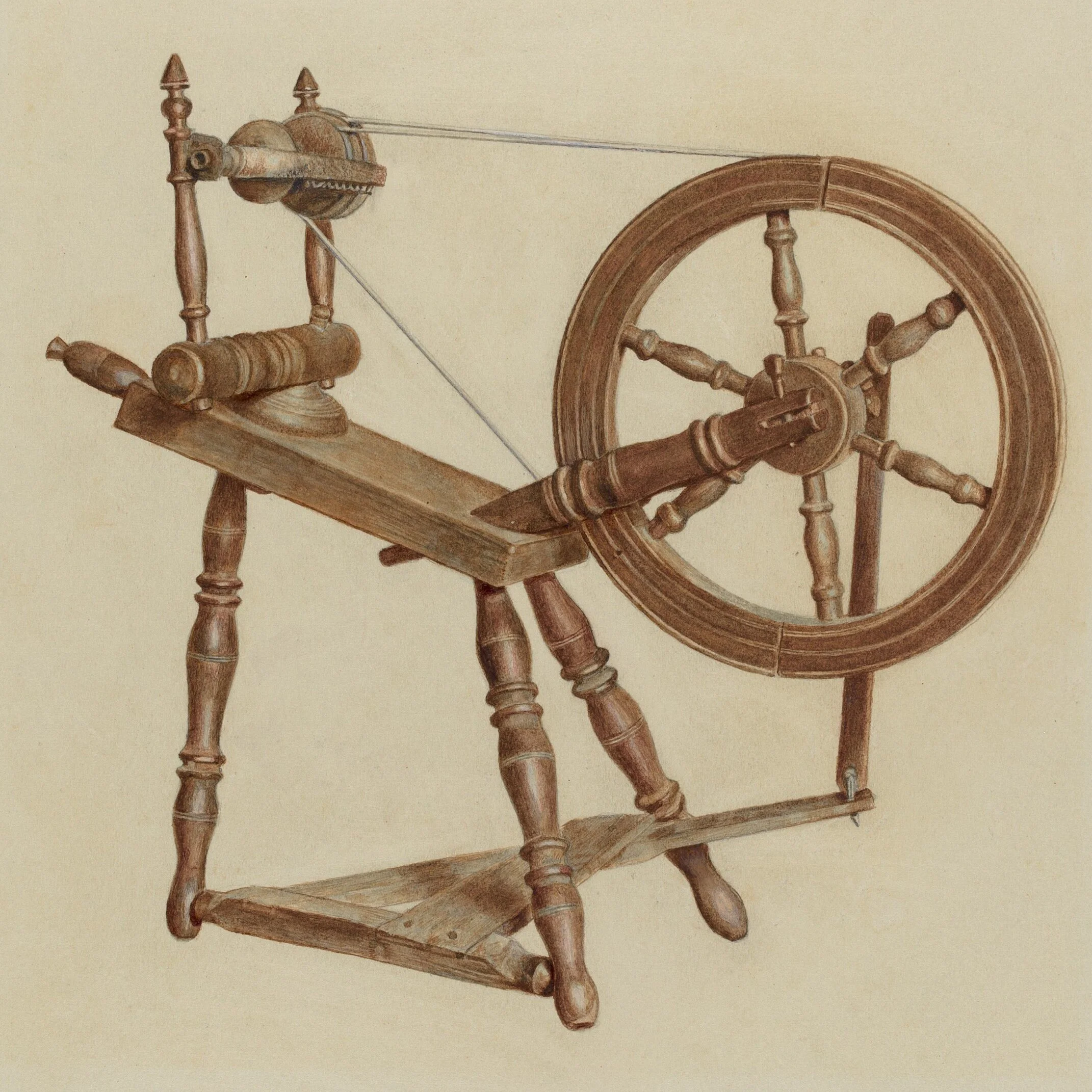 Spinning Wheel Demonstration