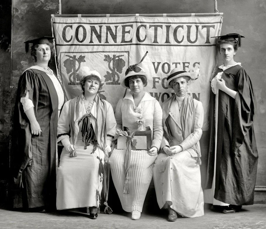 Members of the Connecticut Women’s Suffrage Association