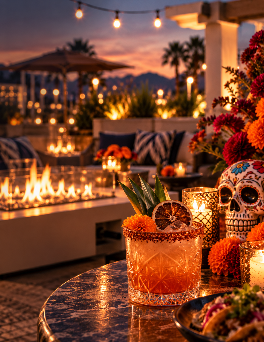 Día de los Muertos Rooftop Party