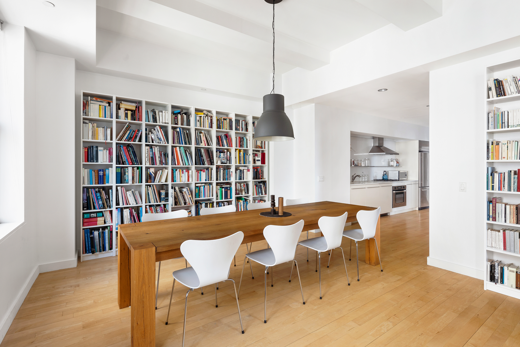 An interior real estate and architectural photo using HDR bracketing in New York City