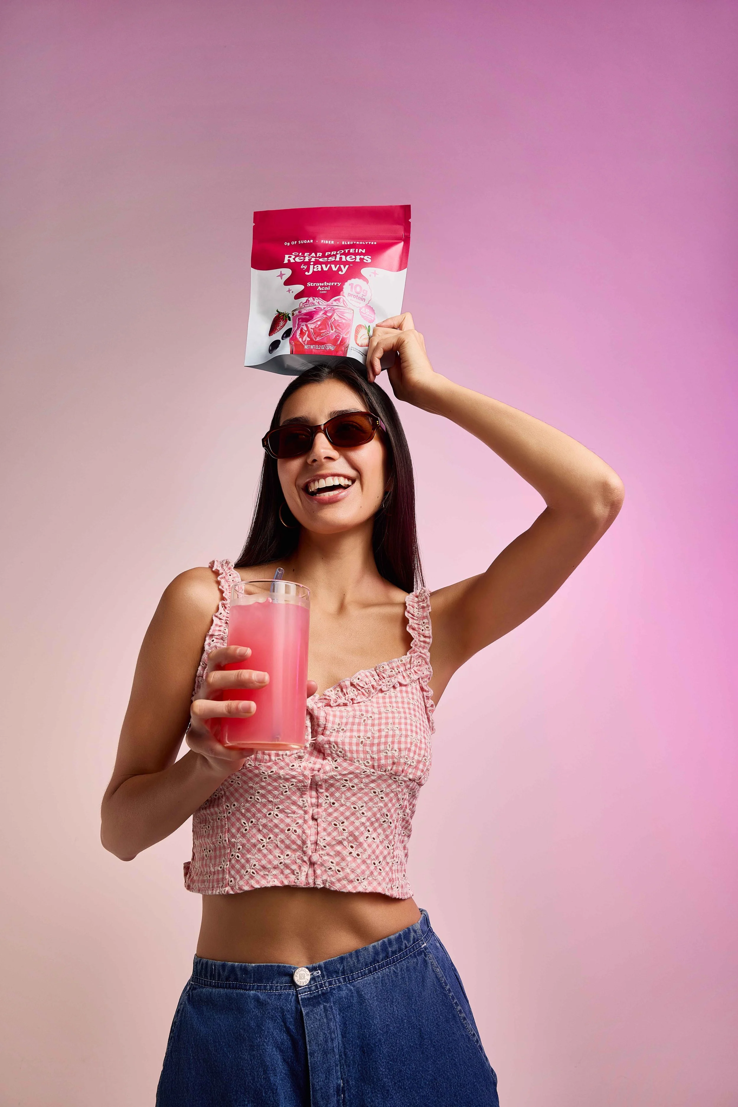 Commercial product lifestyle and studio photography in Austin, TX for CPG Coffee Javvy Coffee. Photographed in studio in Austin, TX