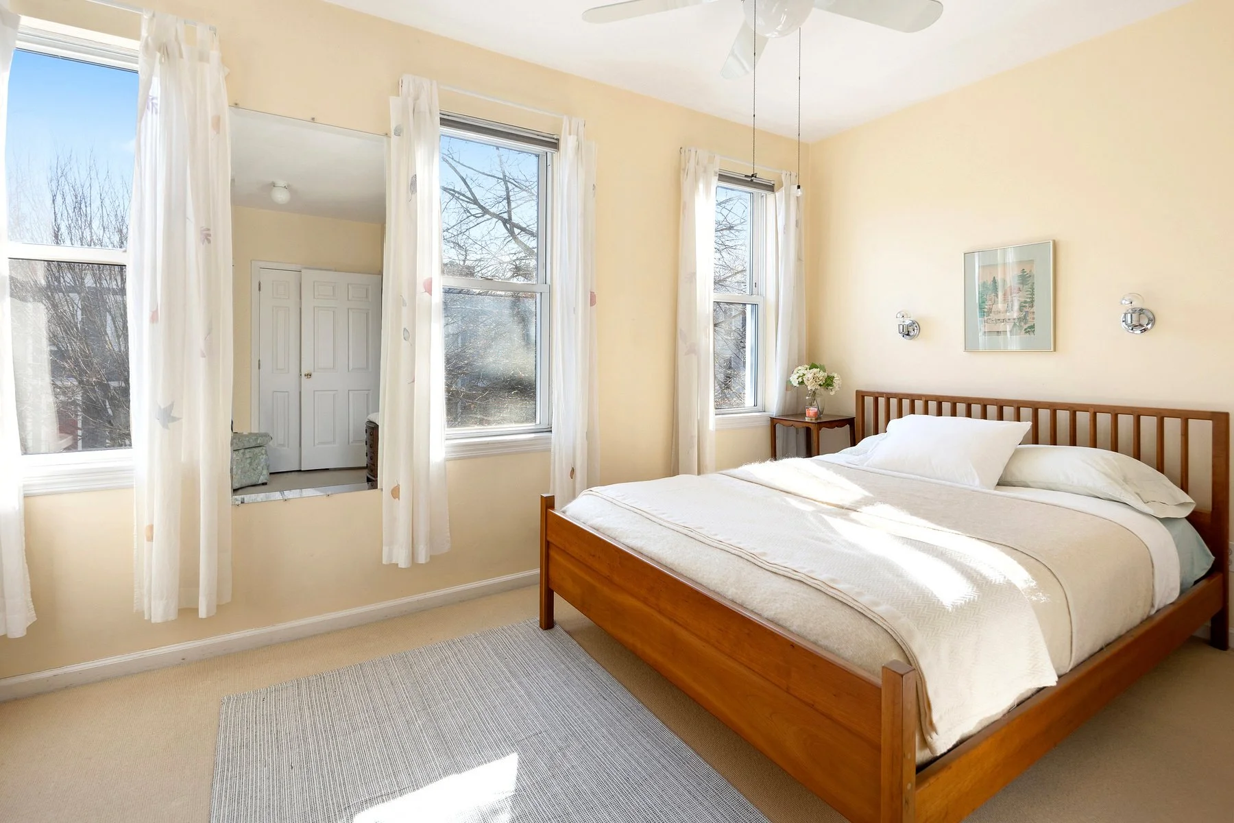 An interior real estate and architectural photo using HDR bracketing in New York City