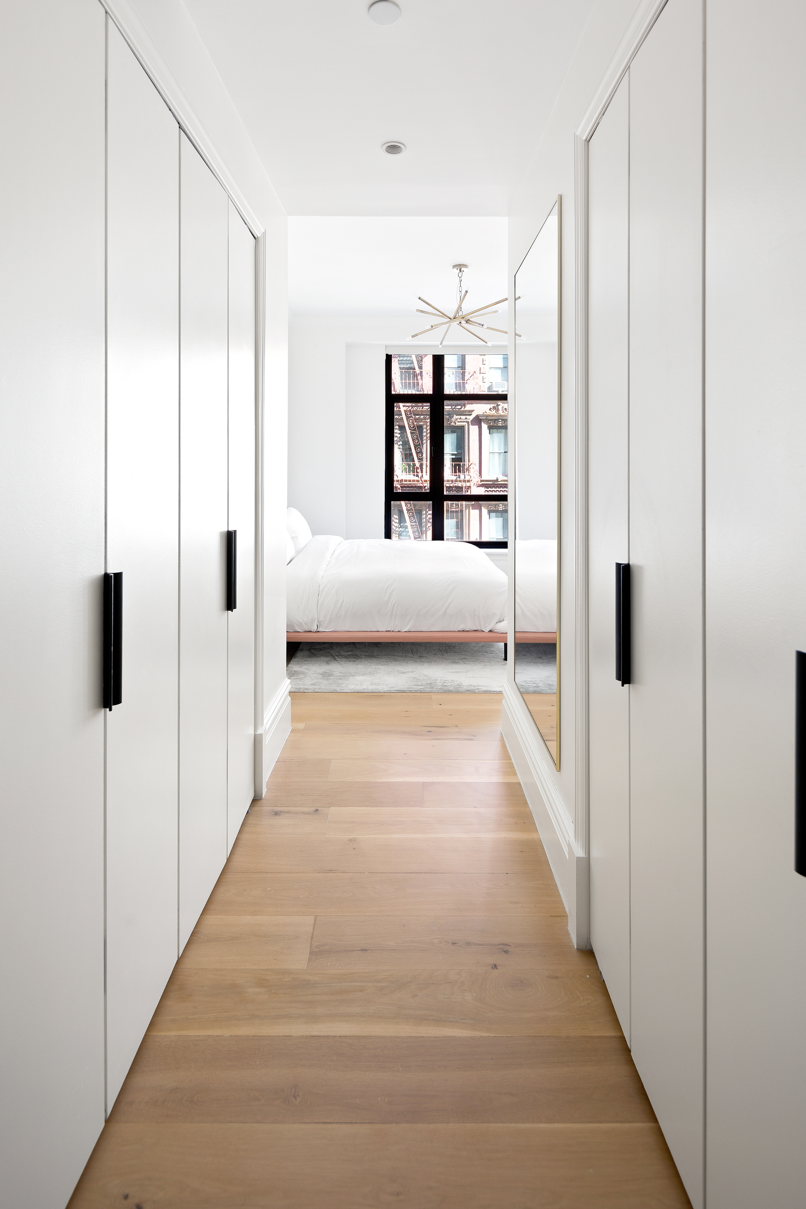 An interior real estate and architectural photo using HDR bracketing in New York City