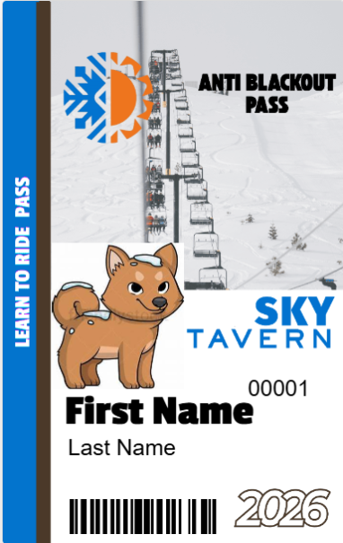 Open for Anti Blackout Passholders