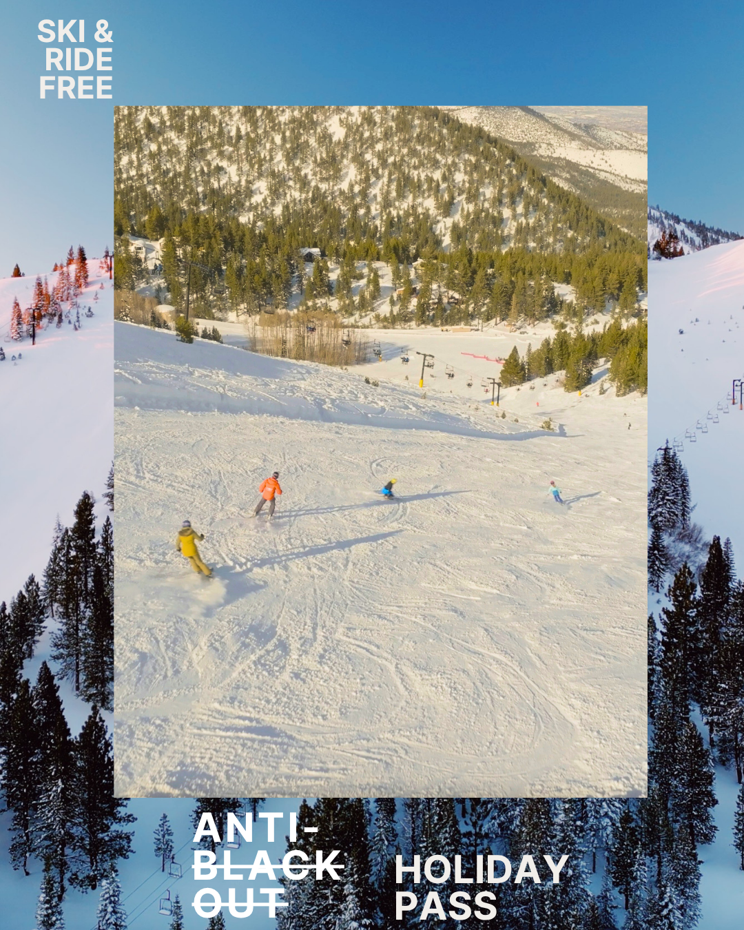 ANTI BLACKOUT PASSHOLDERS SKI &amp; RIDE 