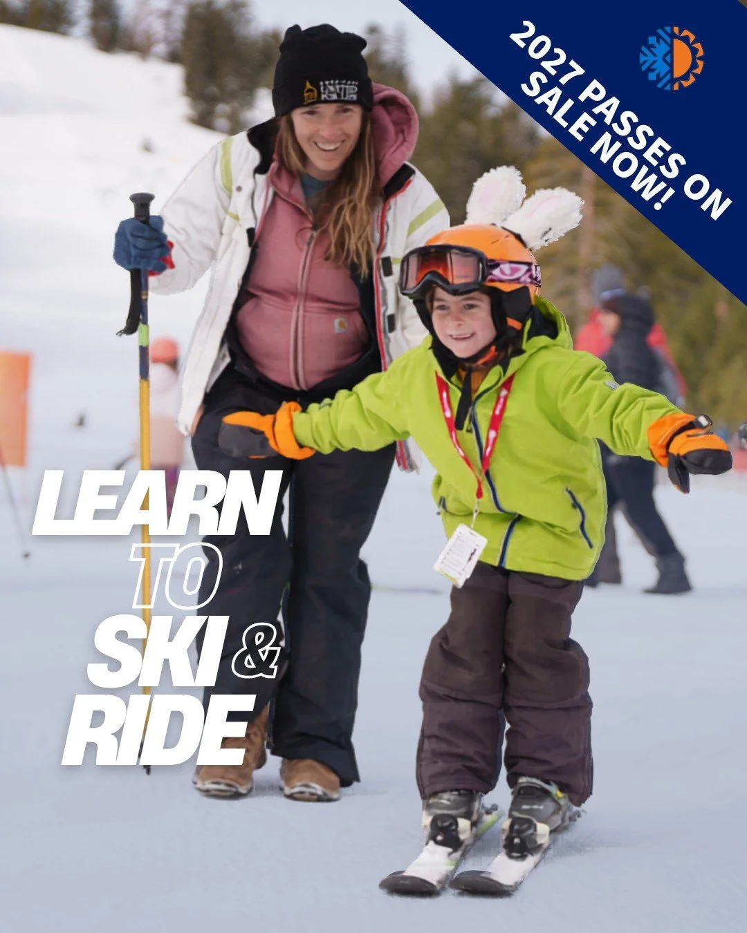 The wait is over! Our 26/27 Learn to Ski &amp; Ride Memberships are ON SALE NOW! 🏂

Buy before May 31st and score a FREE Freeride Pass (a $459 value), giving you access to bonus non-program days throughout winter. Plus, every membership comes with a