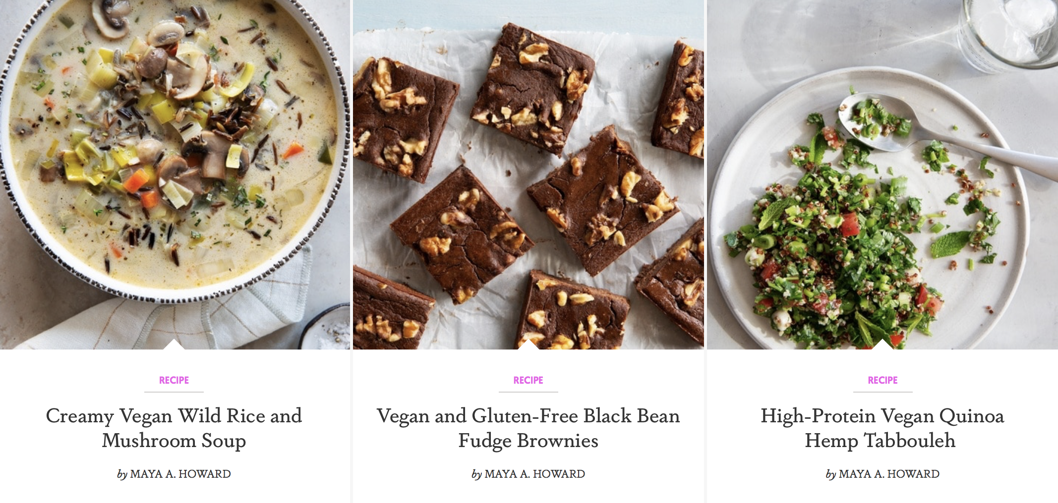 Recipe Testing