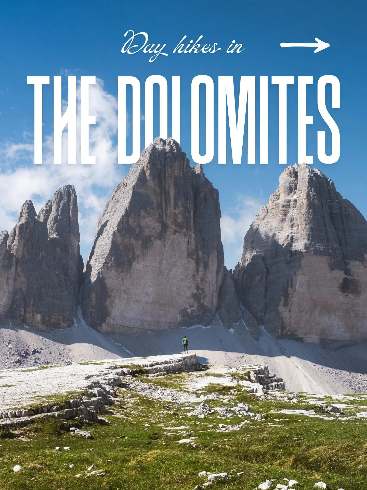 🚨New video on my YouTube channel, all about the most MAGICAL 4 days spent in The Dolomites. Honestly, having most of my hiking experience being in Japan, I’m used to needing to drive for about 4 hours and then hike for 6+ hours and only then w