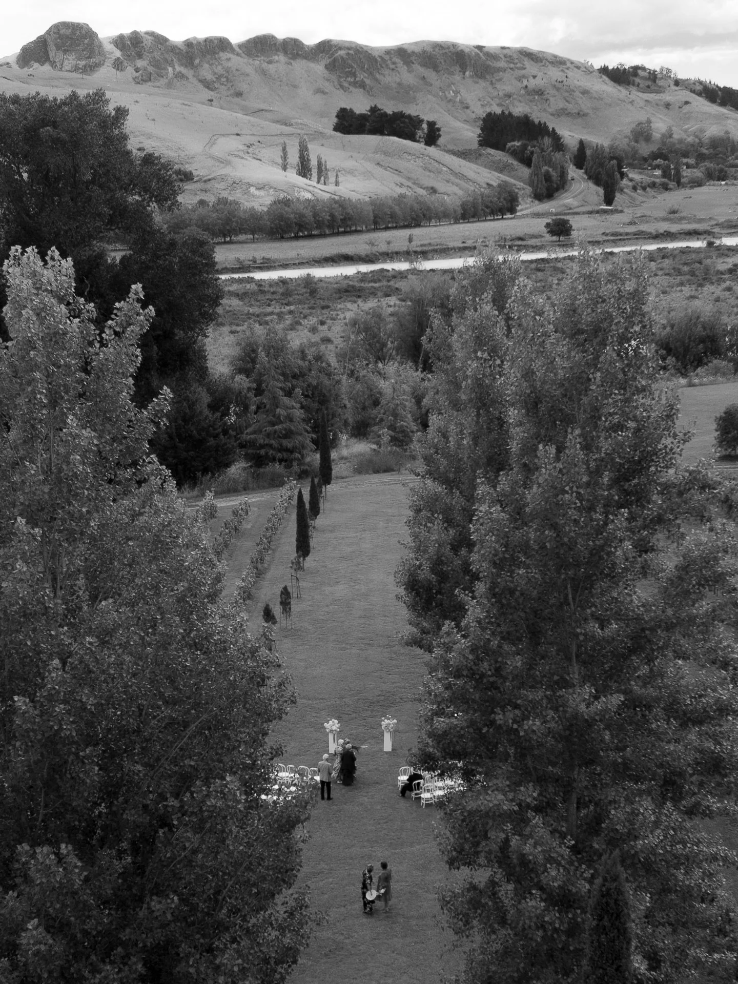 The ceremony 

- The River house, Hawke&rsquo;s Bay