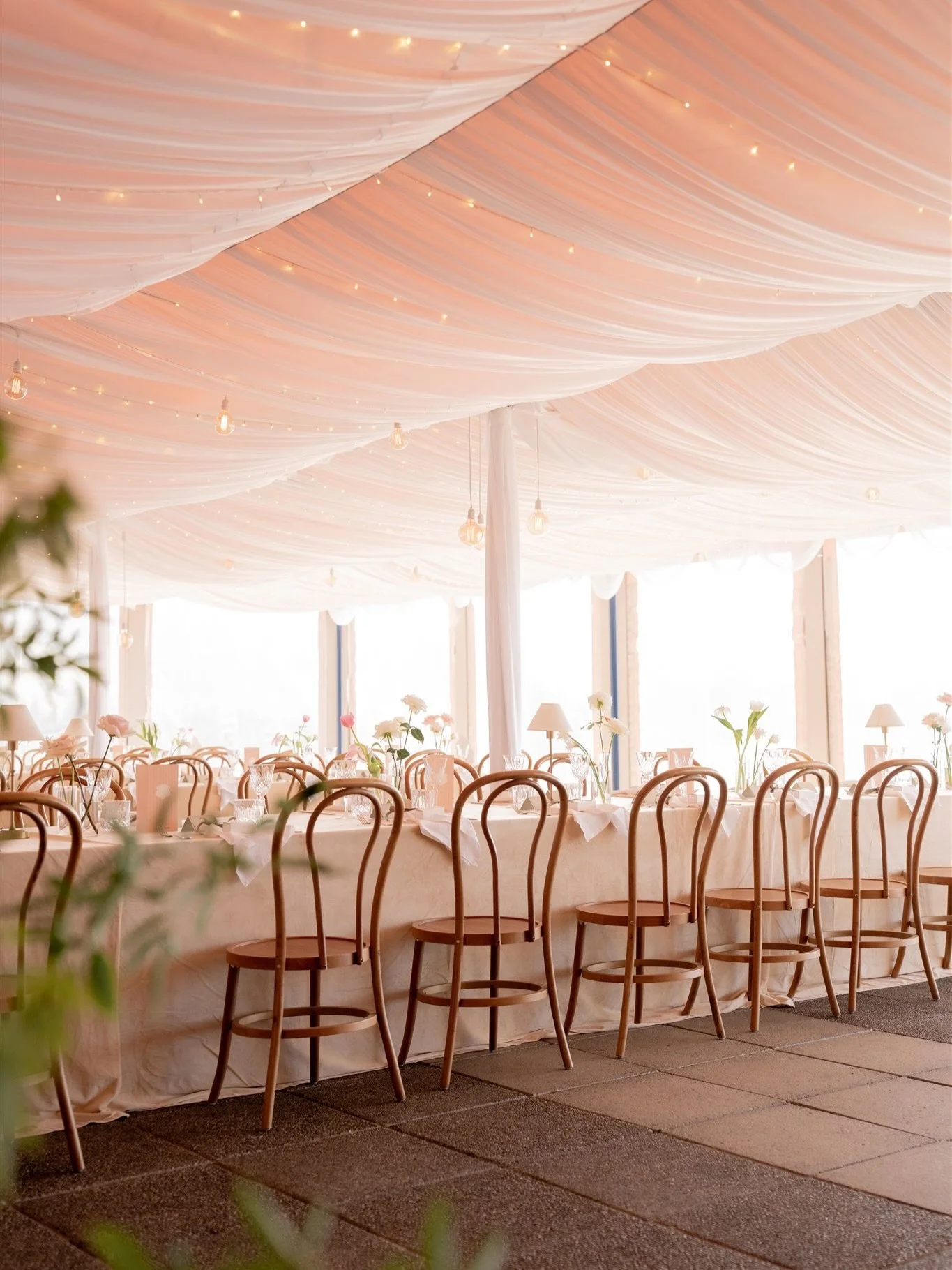 Utterly obsessed with Stevie and Justin&rsquo;s wedding reception 🤍🤍