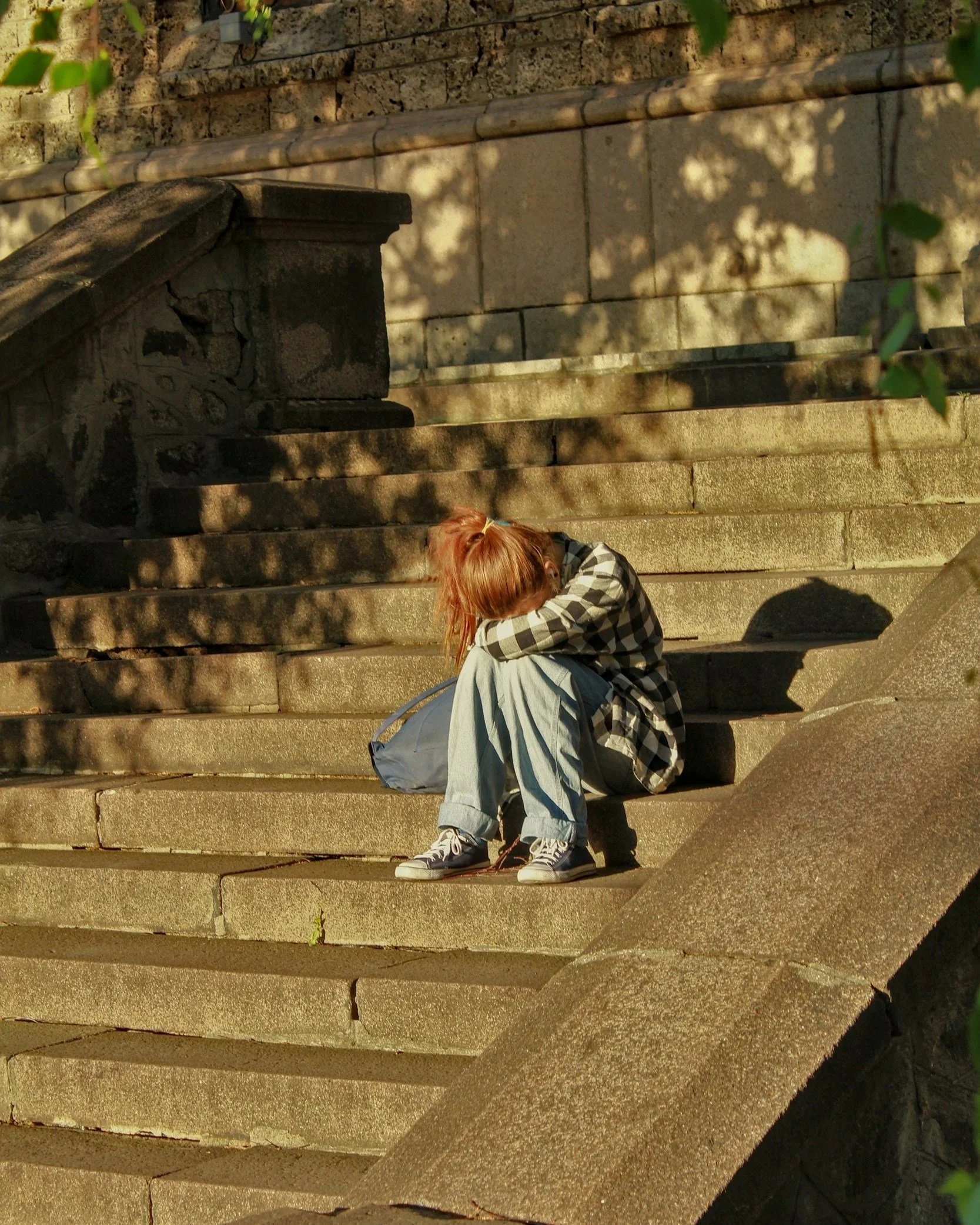 Teen girl participating in OCD therapy for Moral OCD in a structured Intensive Outpatient Program (IOP) at Austin Anxiety and OCD Specialists