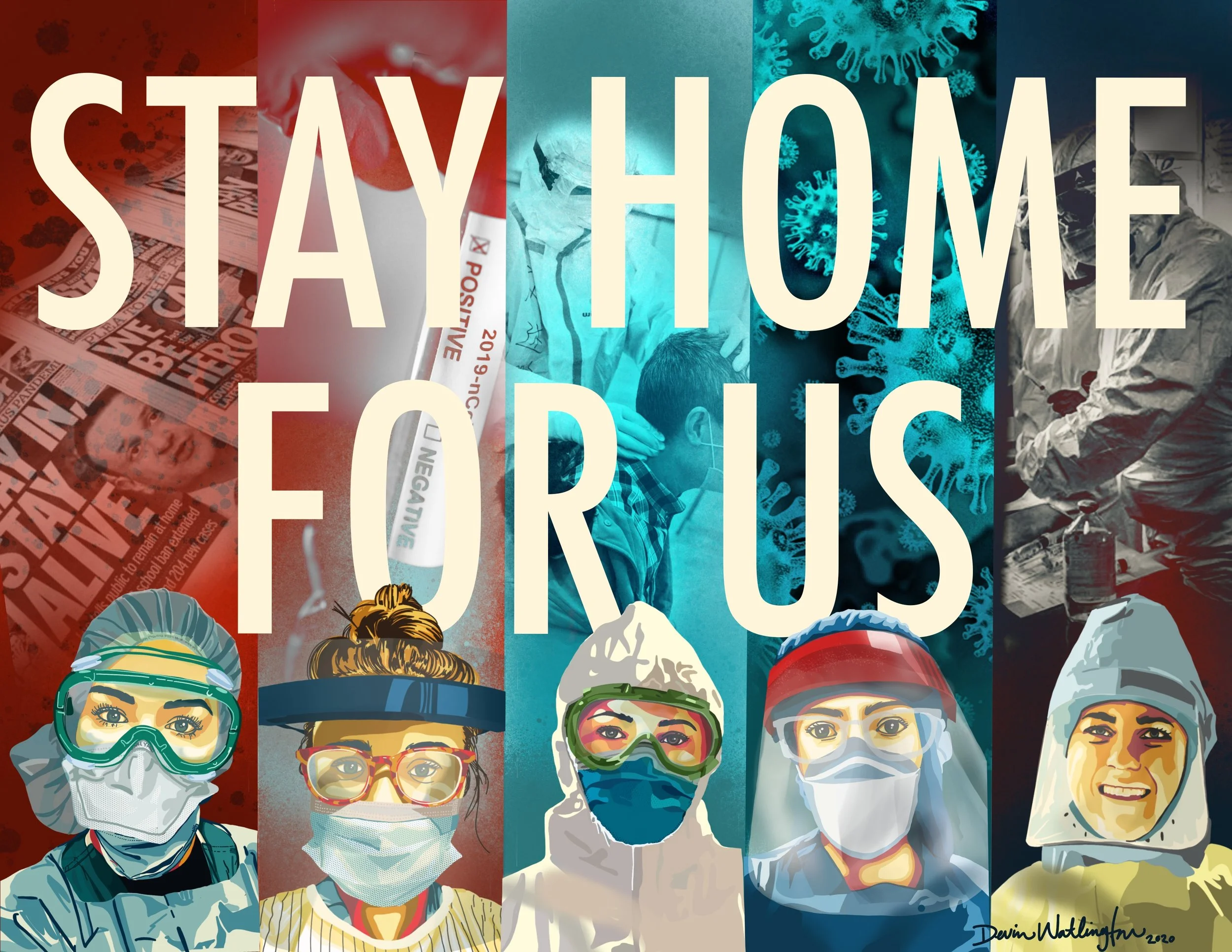 Hold The Line Portrait