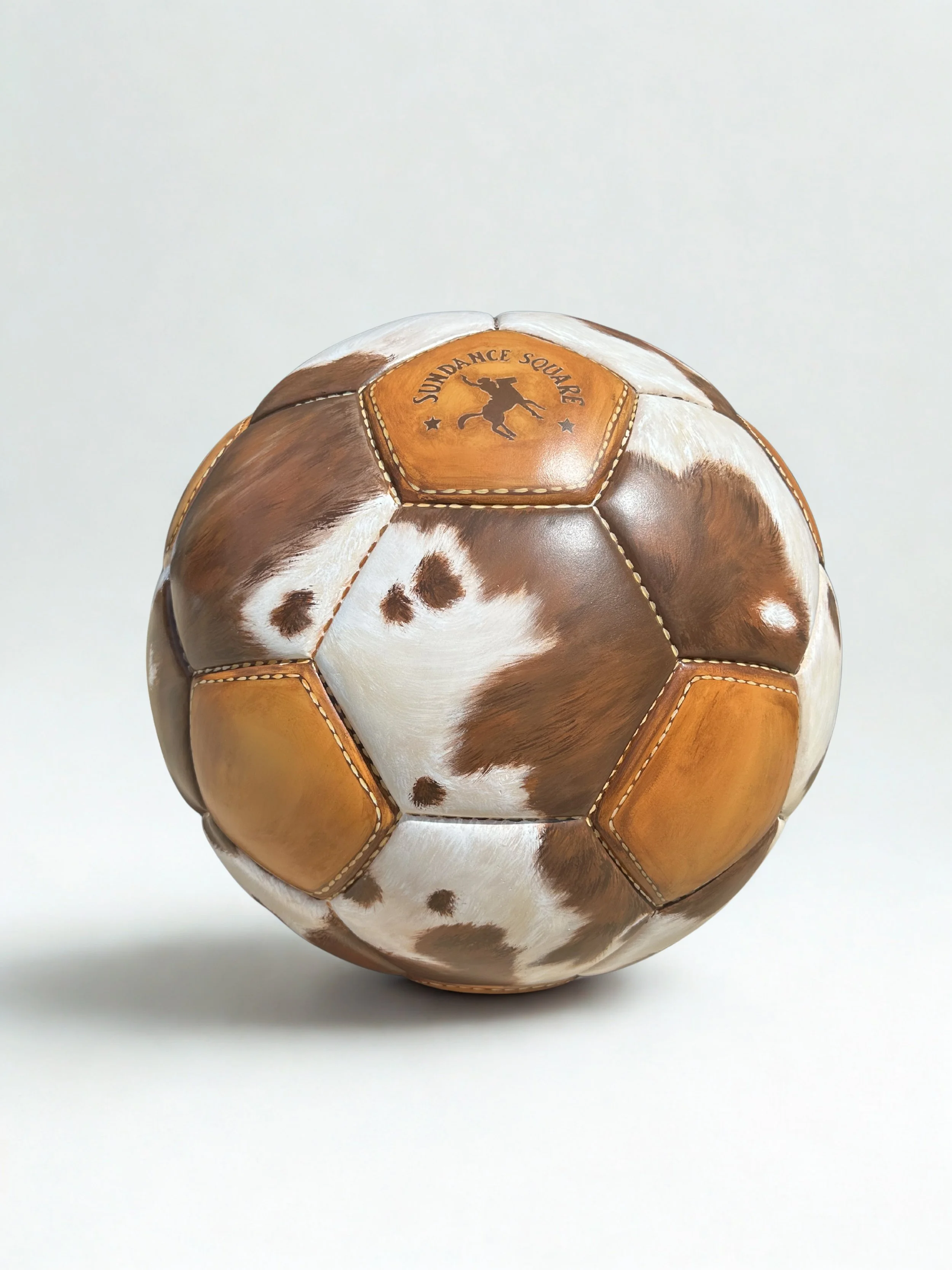Sundance Square World Cup Soccer Ball Sculpture