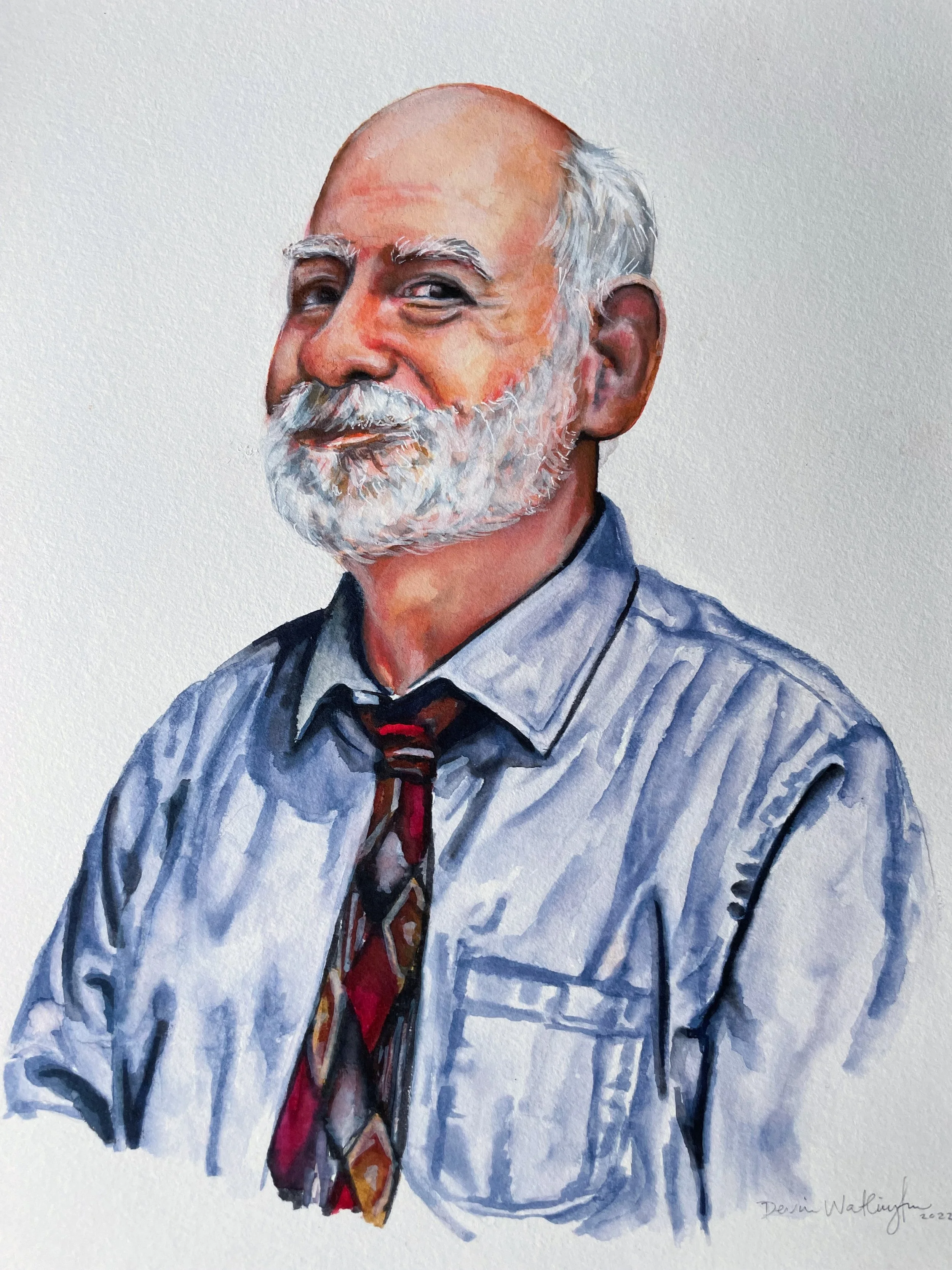 Portrait of a father