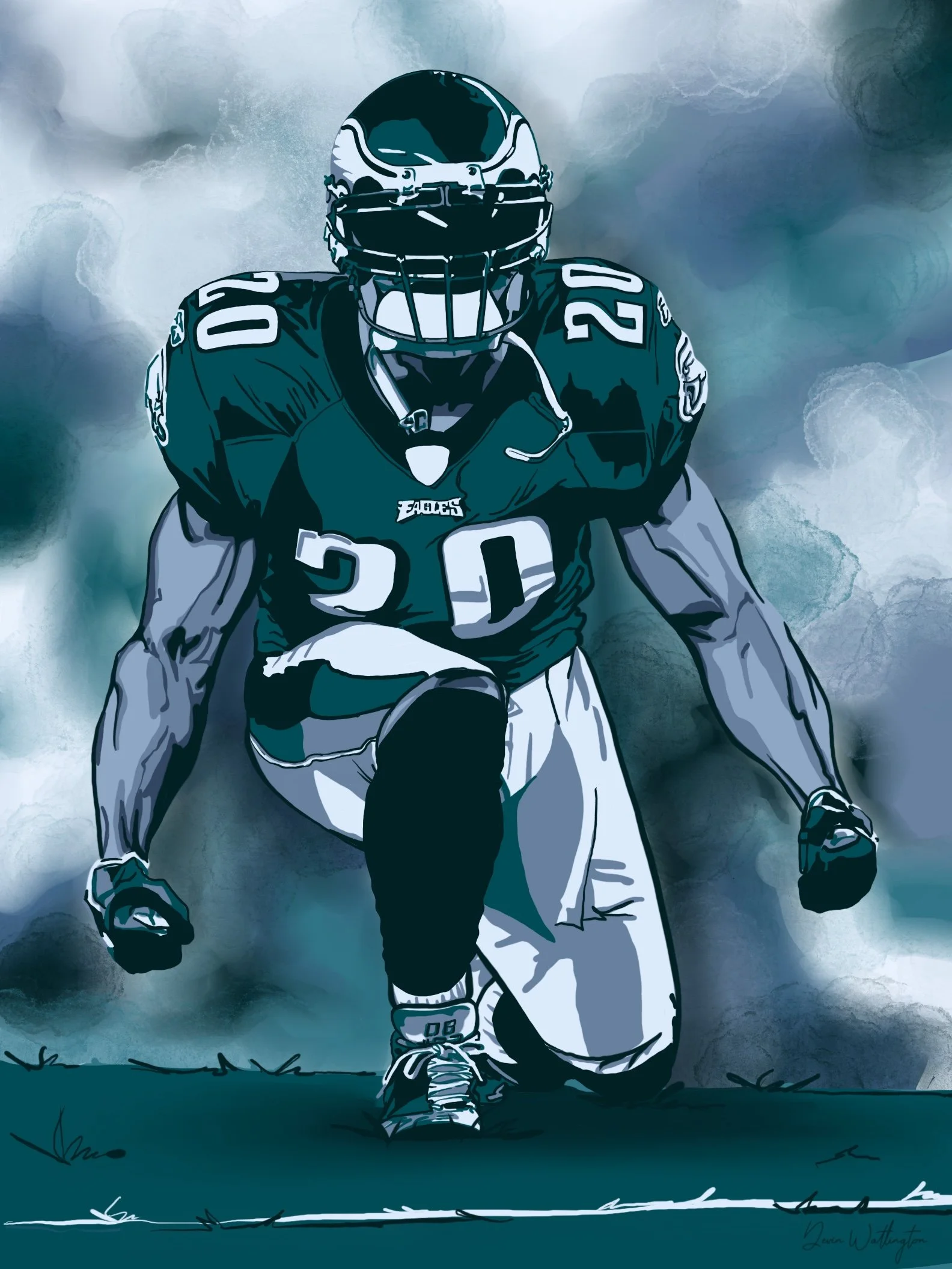 Philadelphia Eagles Portrait