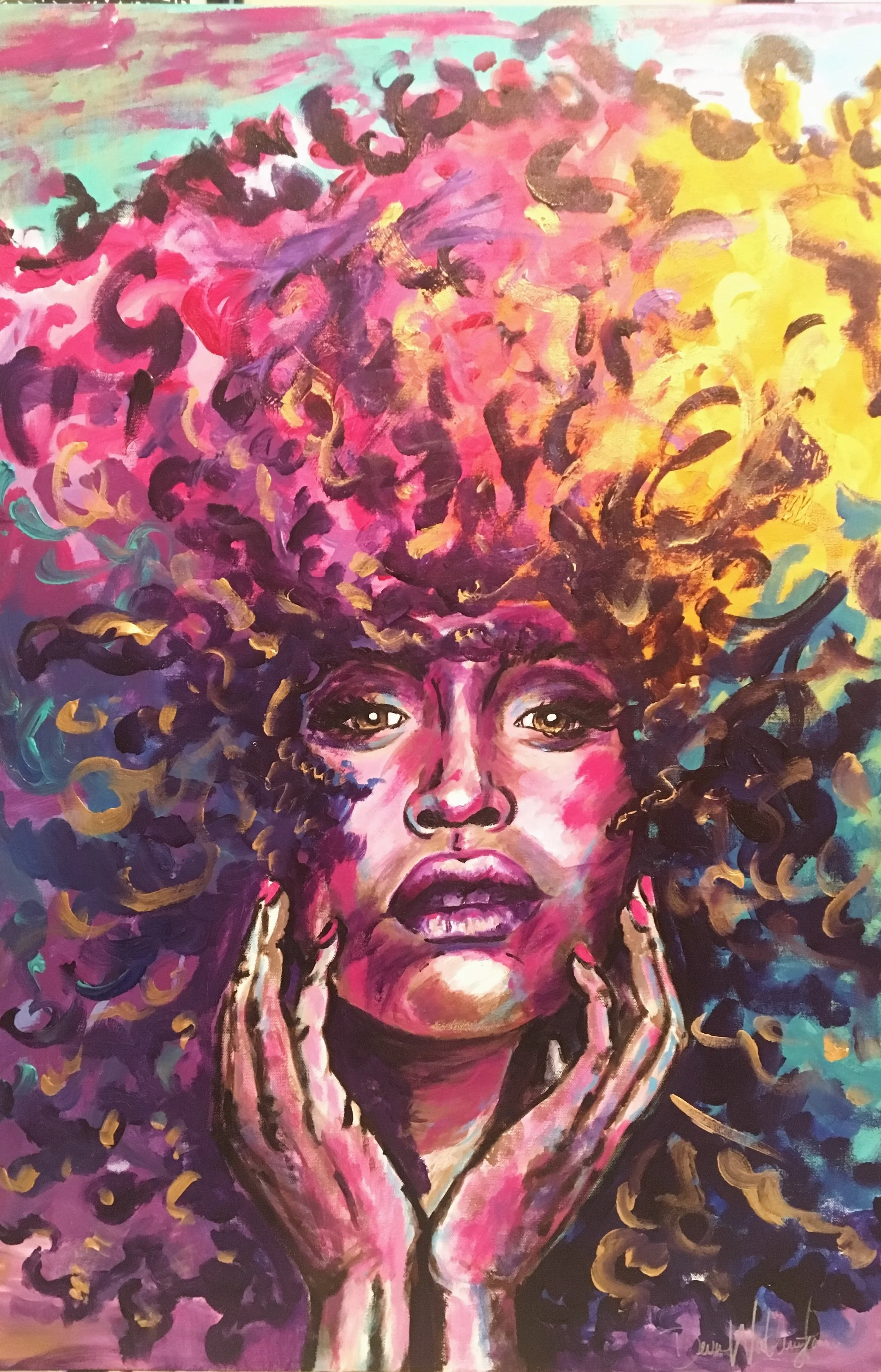 Erykah Badu Portrait