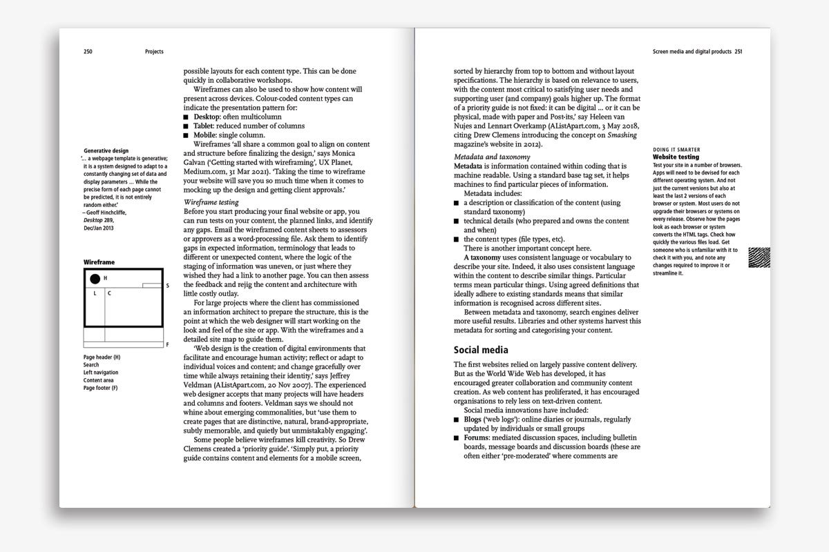 Example of The Design Manual by David Whitbread