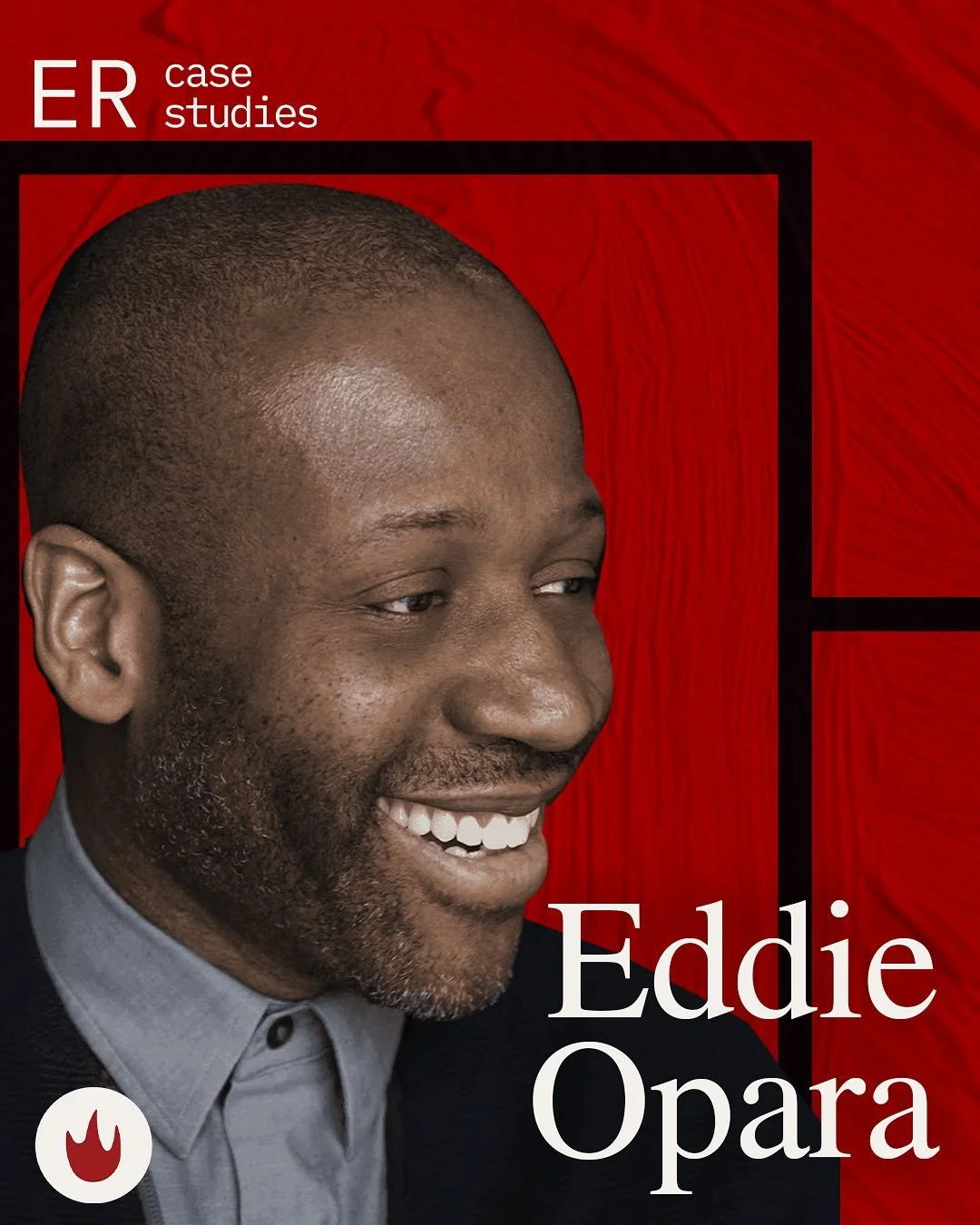 ER Case Studies: Eddie Opara 🔥

Eddie Opara has redefined the boundaries of contemporary design through his unique combination of graphic design, experience design, and technology. With clients ranging from lululemon athletica and Samsung to various