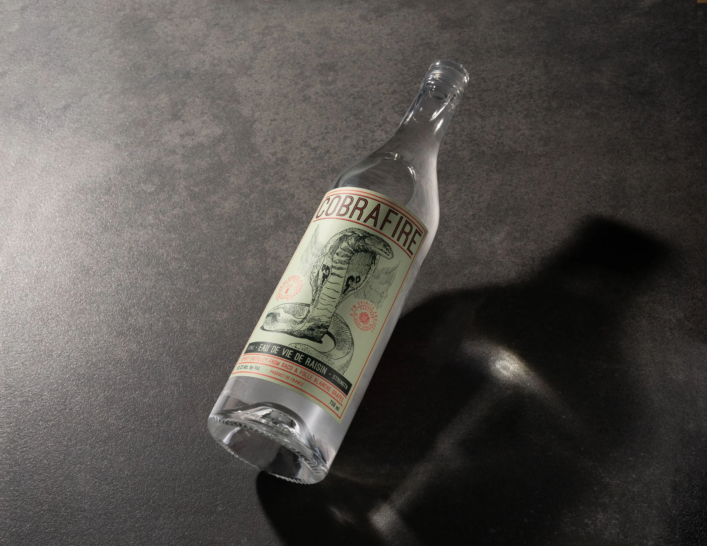Cobrafire Eau De Vie de Raisin bottle