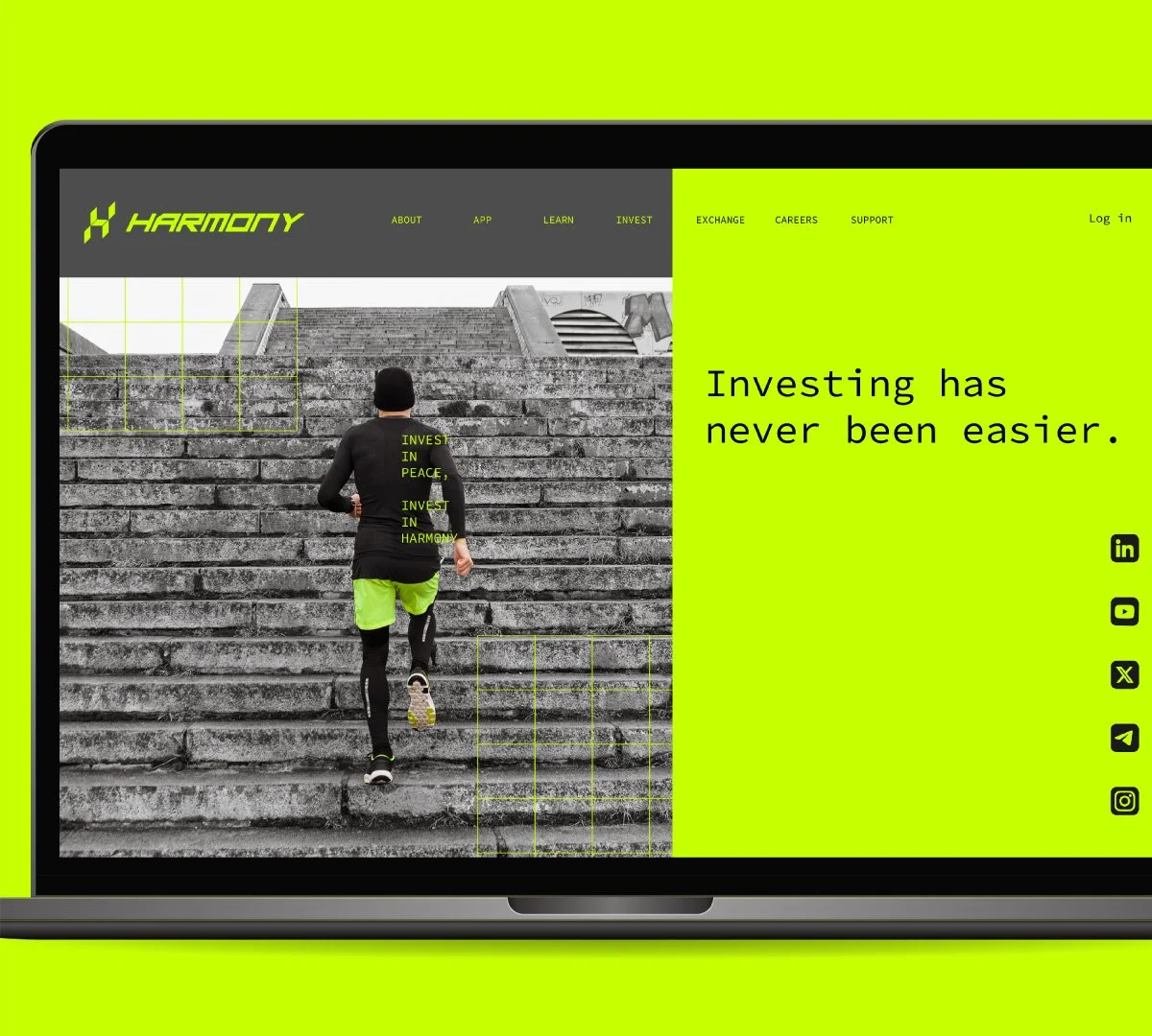 Modern website design with responsive layout and user-friendly interface