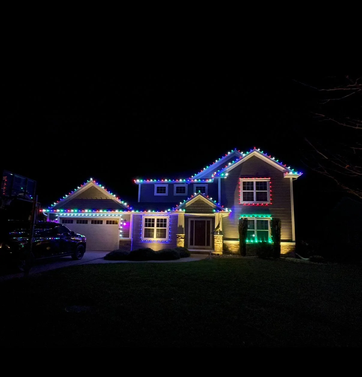 Permanently Outdoor LED lighting Saginaw, MI