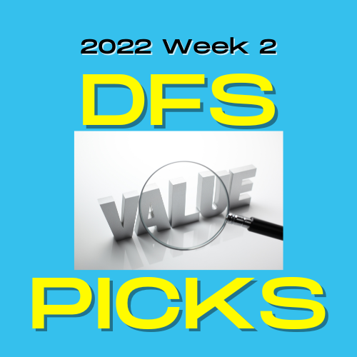 Ian's Week 2 Fanduel Value Picks