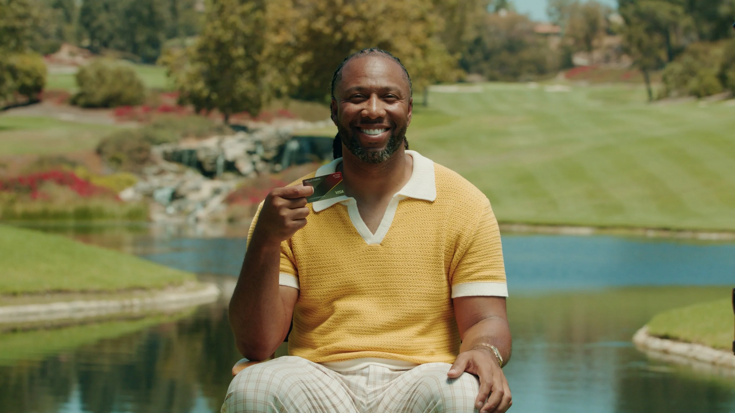 Larry Fitzgerald x Wells Fargo