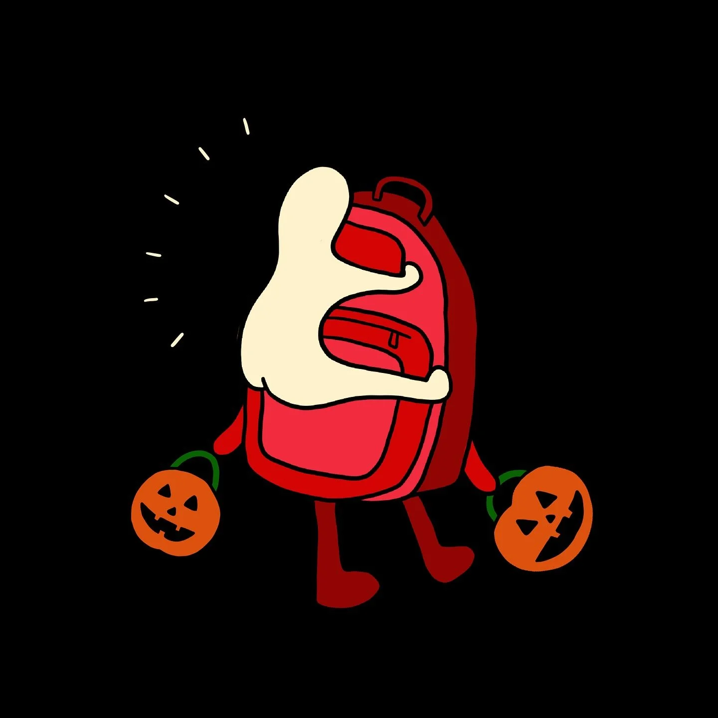 It&rsquo;s officially SPOOKY SZN AKA OCT 1ST AKA INKTOBER! 🖤🖊️🎃 👻 🦇 For those of you that are unfamiliar, Inktober is a fun challenge for artists to exercise their love drawing. It&rsquo;s a prompt per day - today&rsquo;s prompt: BACKPACK 🎒 Fol