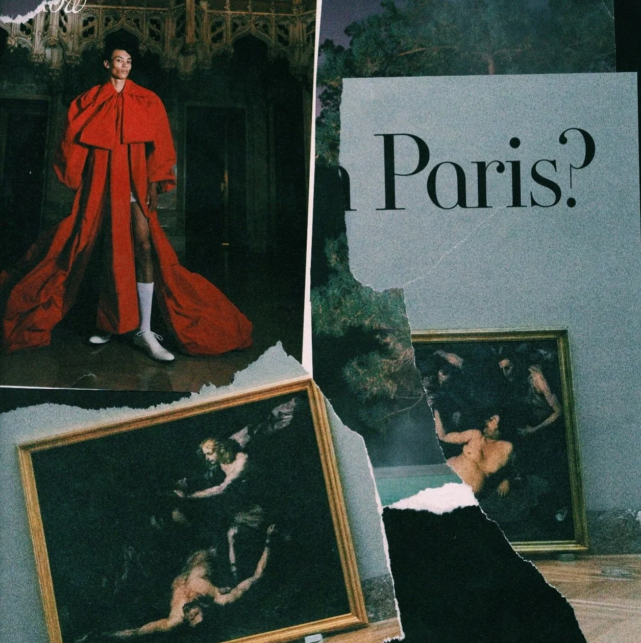 Where my Pinterest people at? I&rsquo;m finding a lot more inspiration there these days. Drop your @ ⬇️
&bull;
&bull;
&bull; #collage #collageartist #artistsoninstagram #pinterest #paris #magazine