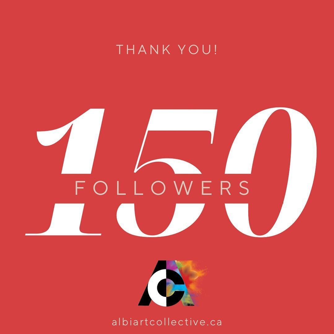🎉 We've reached 150 followers and we're so grateful for each and every one of you. Your likes, comments, and shares mean the world to us. 🎨 A heartfelt thank you to the incredible artists who have taken a chance on this new venture and trusted us t