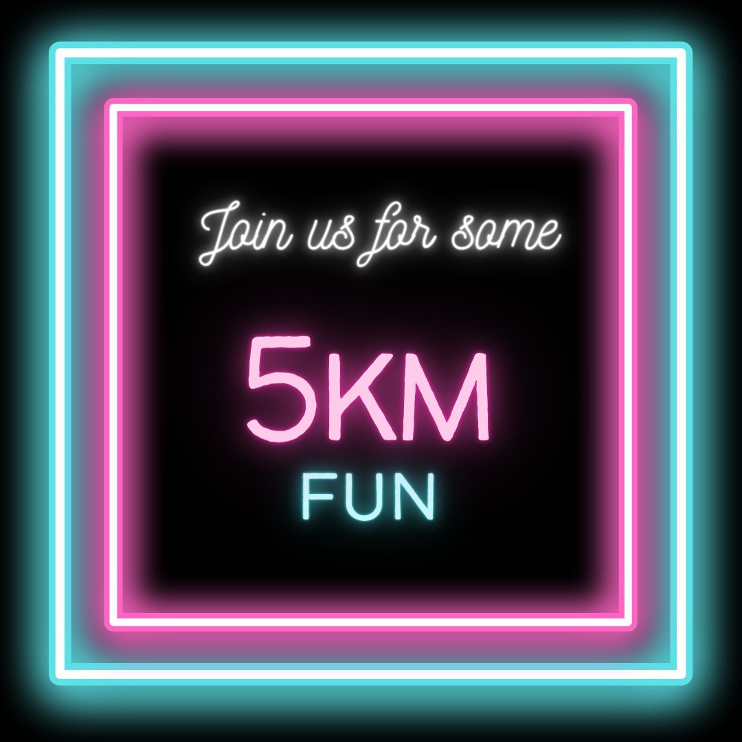🏃&zwj;♀️GET READY FOR SOME FUN🏃
A fantastic event for all ages. Run, walk or stroll 5km of undulating terrain through trees and tunnels. The music will be pumping and the lights glowing. Dress up for maximum fun and don't forget your togs for a soa