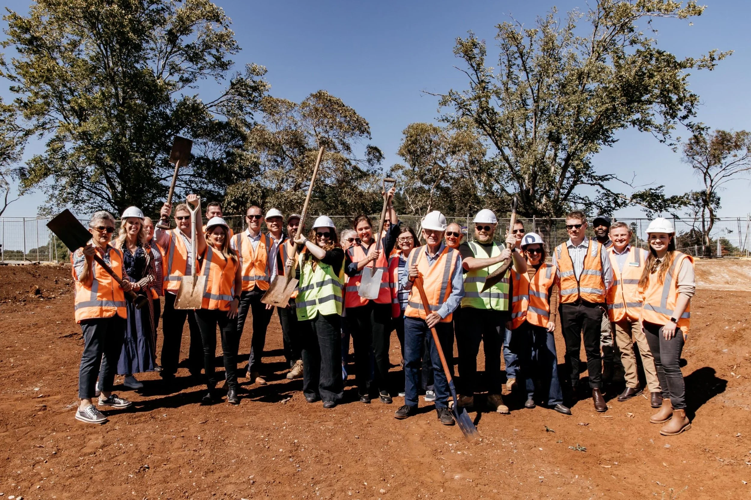 Breaking ground at The Village 