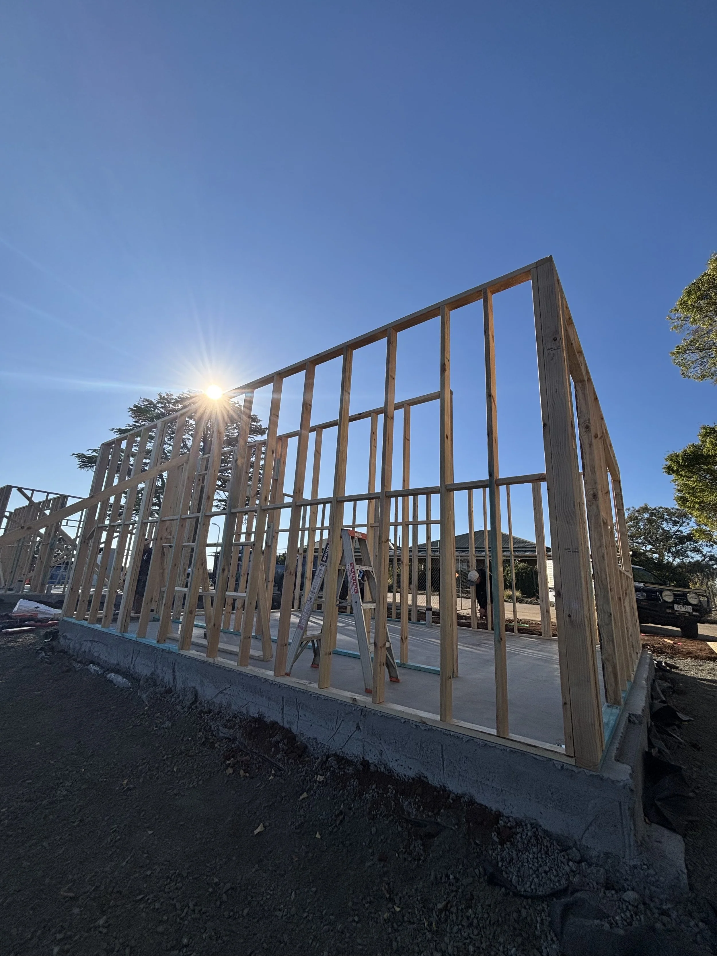 Central Townhouses underway 