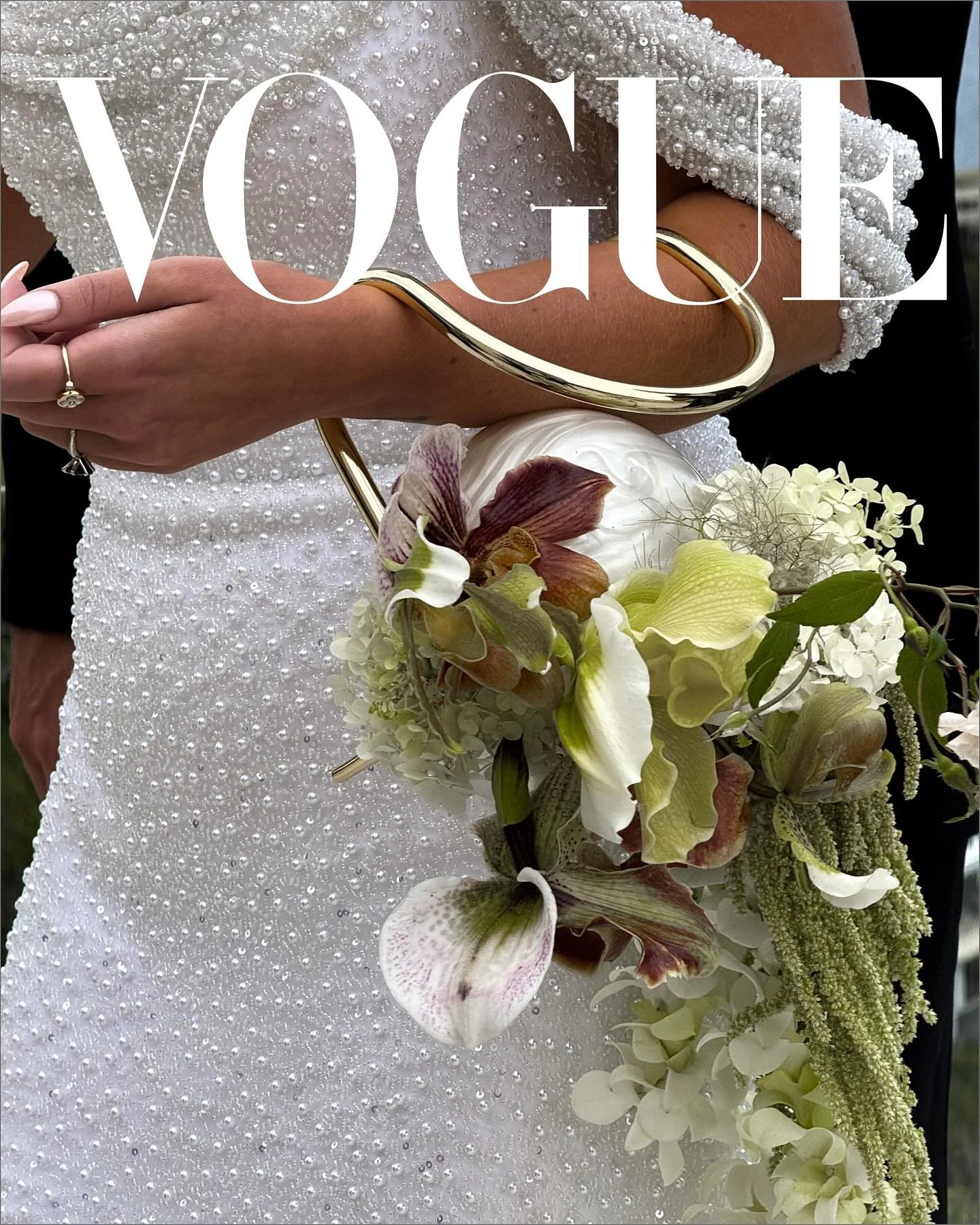 What began as a simple idea has now grown into something we never could&rsquo;ve imagined. 
It is such an honour for our work to be featured in @vogueweddings 

The article highlighted our bouquet bag we created earlier this year. To reimagine what w