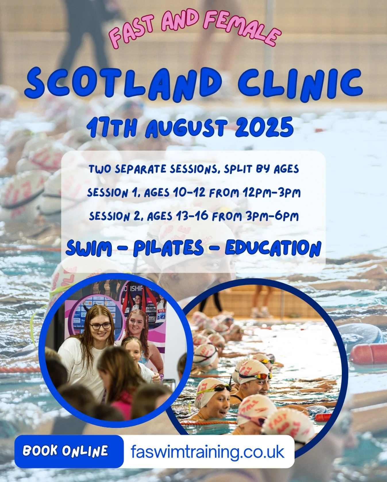 SUMMER SERIES!☀️
We have LIMITED SPACES available for our clinic taking place in Linwood at the ON-X centre. 🏴 
Held on the 17th August, we have two group options available, one for ages 10-12 and one for 13-16💗
This mini clinic inclu