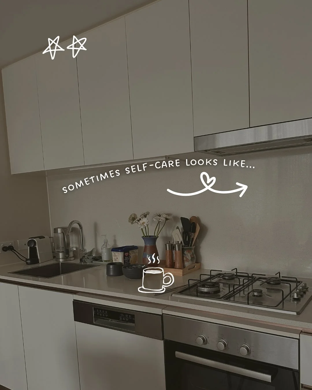 What does self-care look like for you this week?⁠
⁠
Family celebrations, outdoor walks, flowers, trees and craft... all the things that fill my cup and refresh my soul ☺️⁠
⁠
Make sure to include doing things you love in your schedule this week.