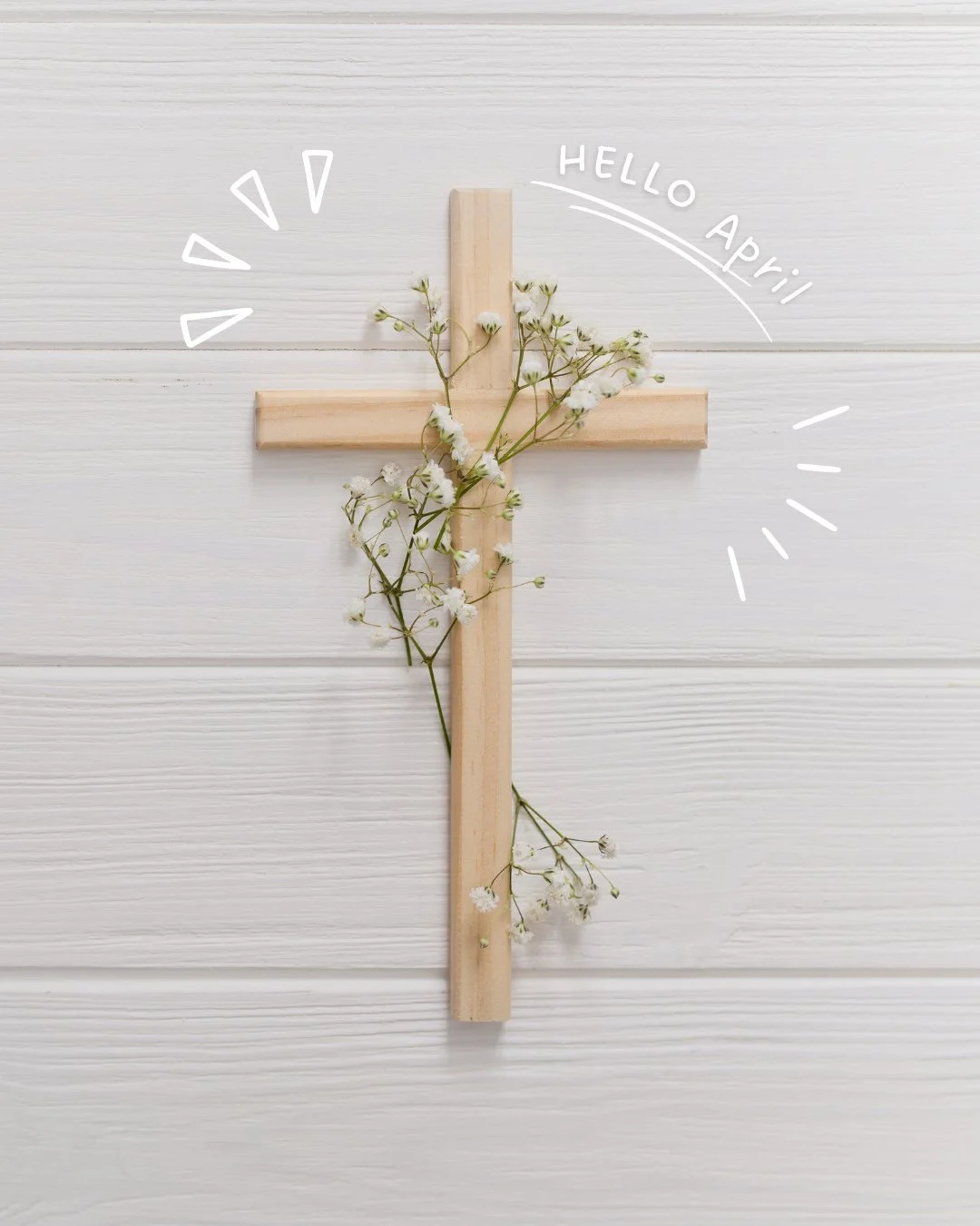 Hello April 🧡✝️⁠
⁠
Happy Easter. I don't know about you, but my soul is looking forward to sitting in the familiar liturgy of Easter. And then, April is a busy season for me. I have a couple of trips planned. It is the perfect time of year for spend
