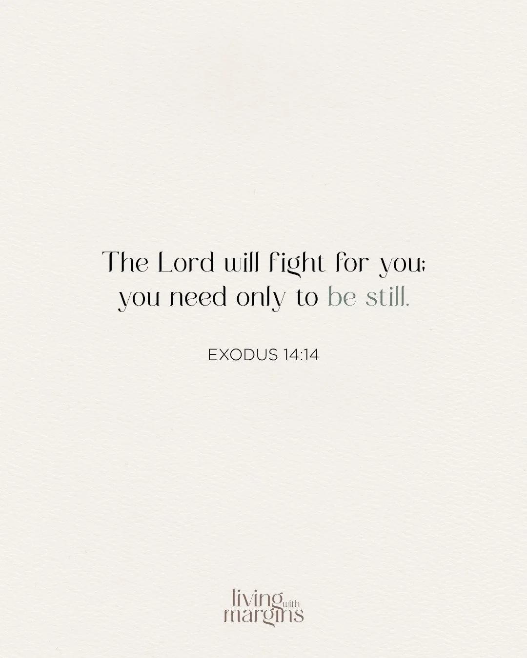 What battles are you fighting today?⁠
⁠
A toddler having a meltdown at your feet, a work deadline, a family situation that keeps you awake at night. Or just a never-ending mountain of laundry.⁠
⁠
Whatever you are facing today, you don't need to face 